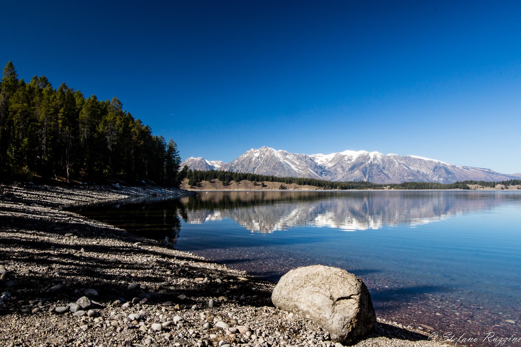 Lago Jackson, Great Tetons, Wyoming