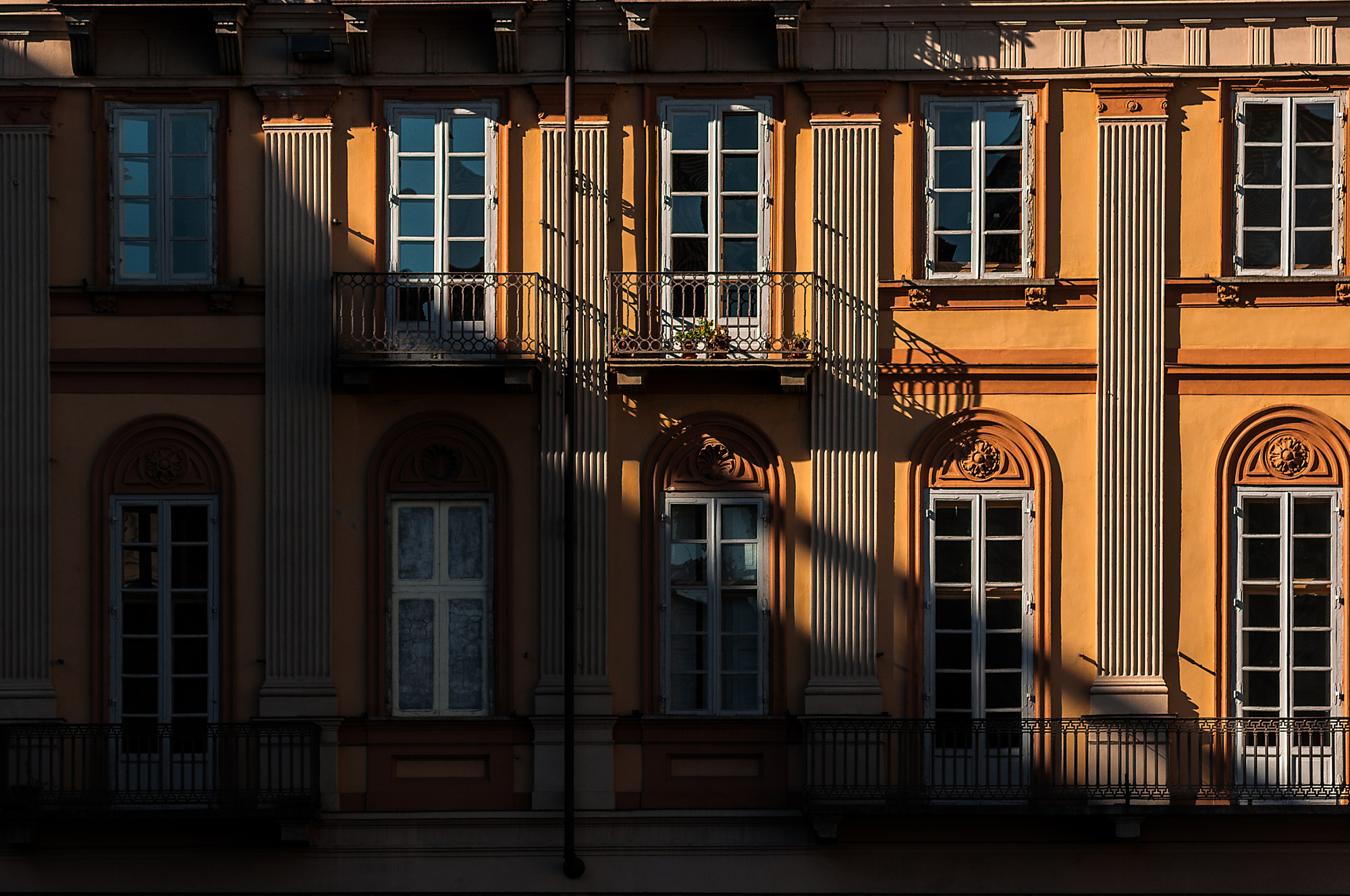 As the sun goes down