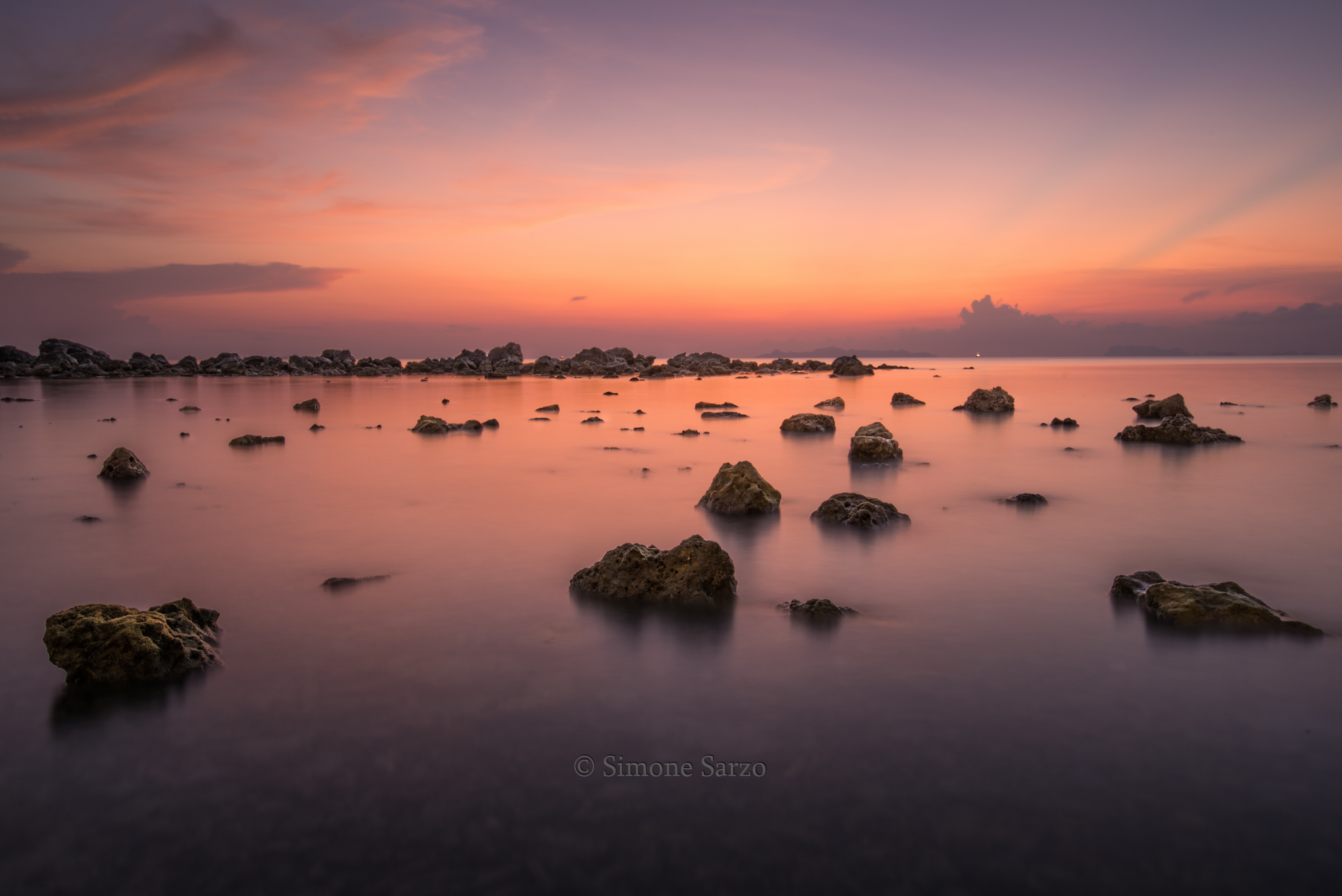 First Sunset at Koh Samui