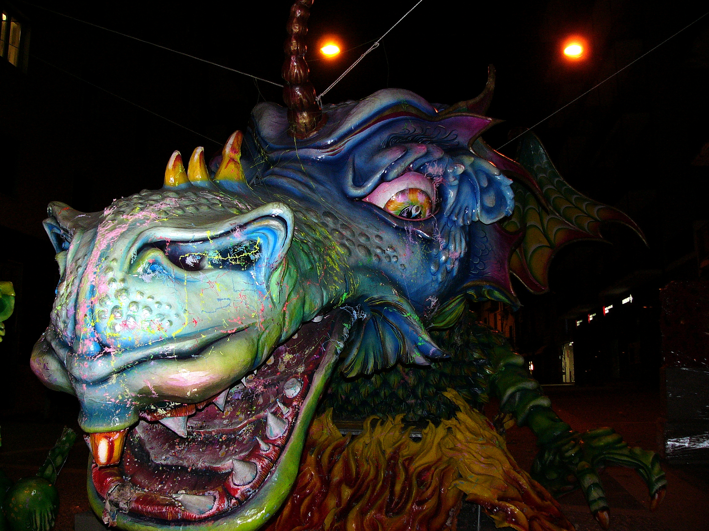 Un dragone in città...