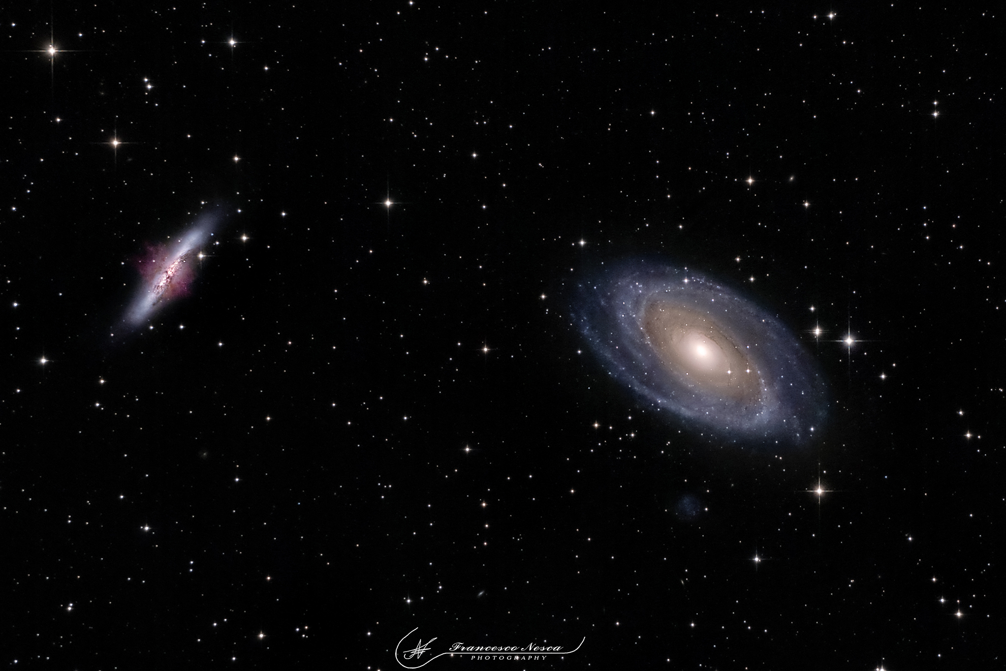 Galassia di Bode e Galassia Sigaro