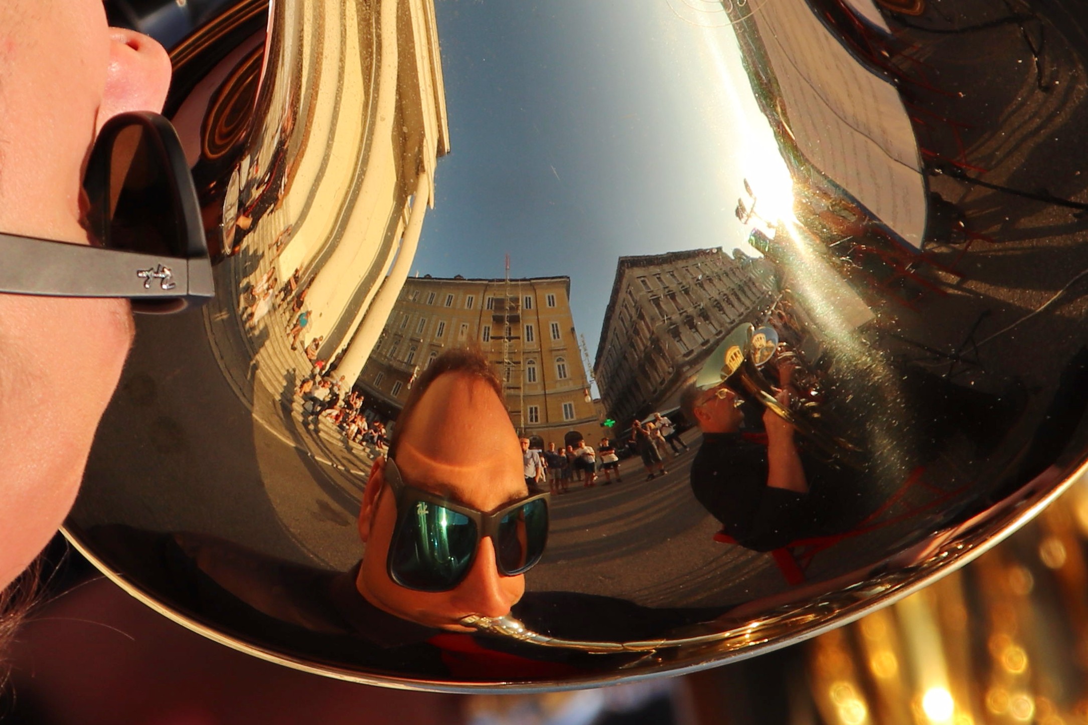 Piazza Sant'Antonio Nuovo... brass-plated