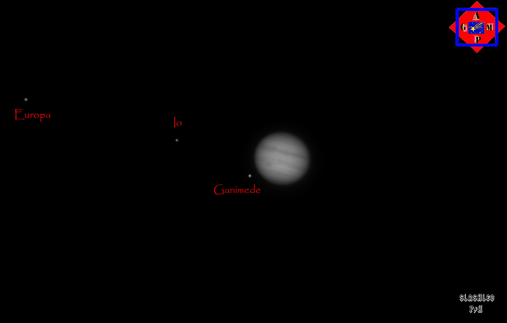 Jupiter and some Medicean satellites