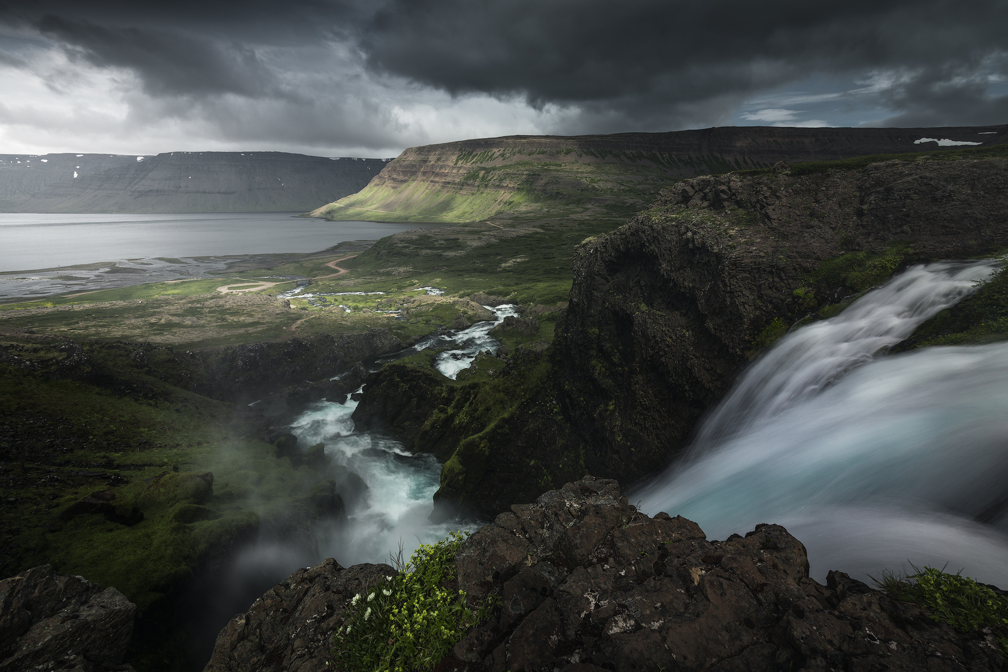 Dynjandi Waterfall - Iceland