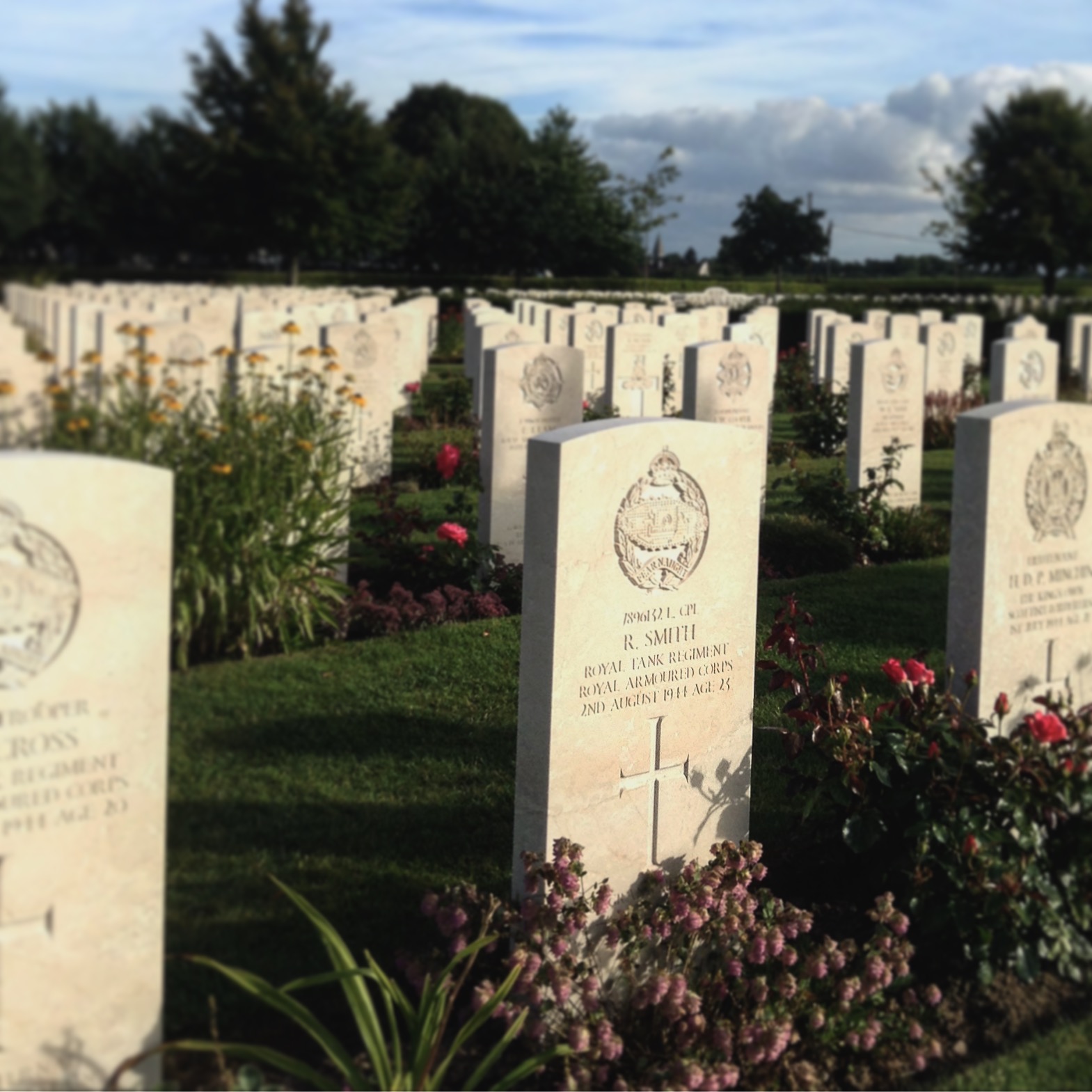 Commowealth War Cementery Bayeux