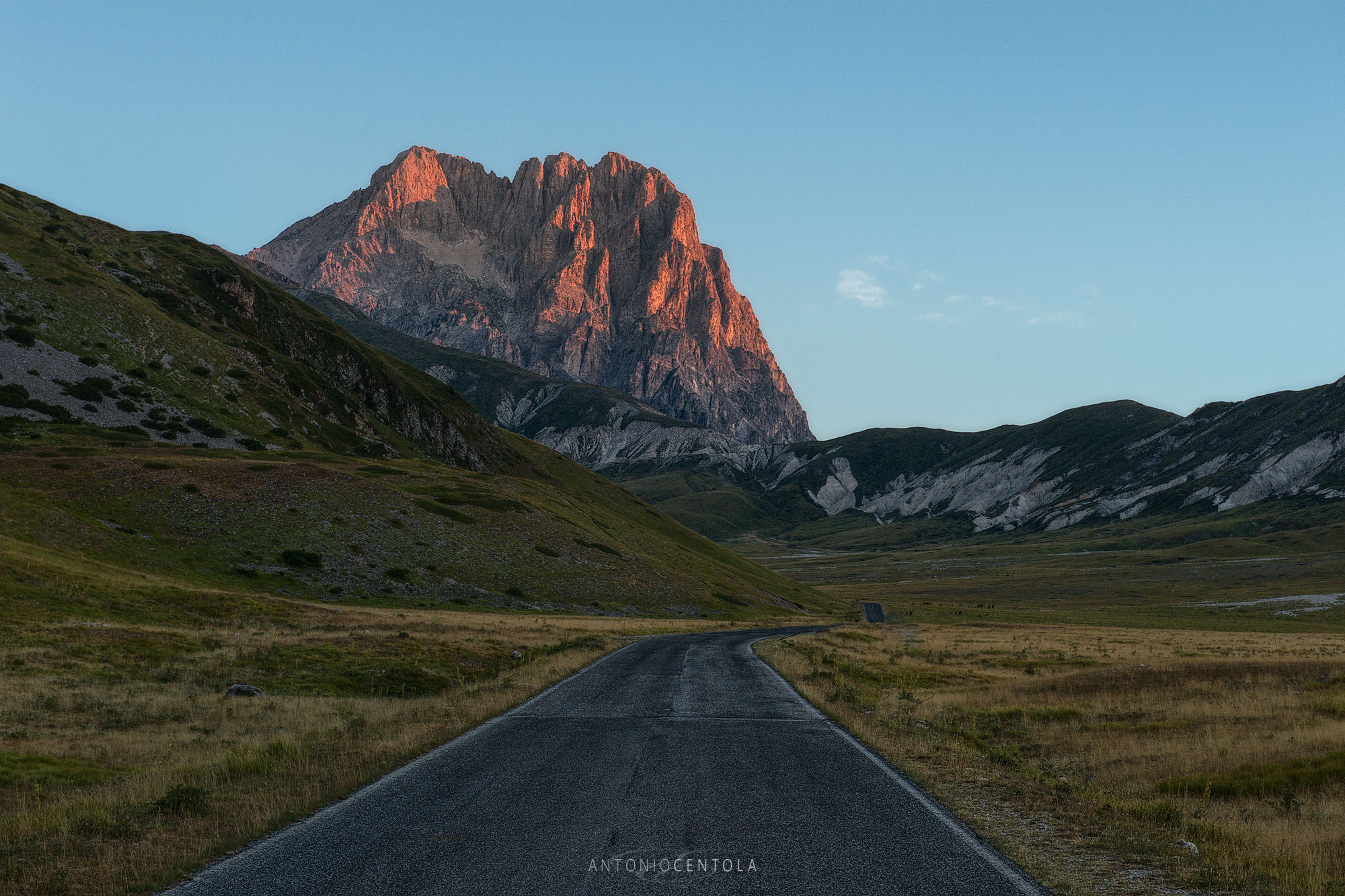 to the Gran Sasso....