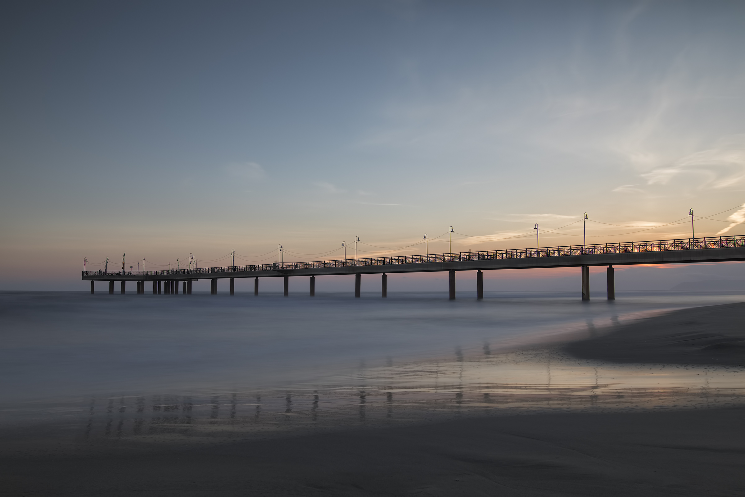 Jetty at Sunset (Versilia)