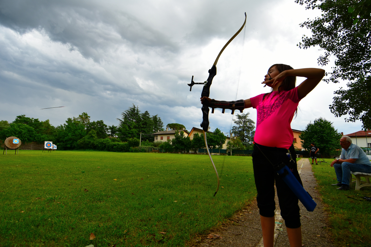 L'arco che colpisce il temporale