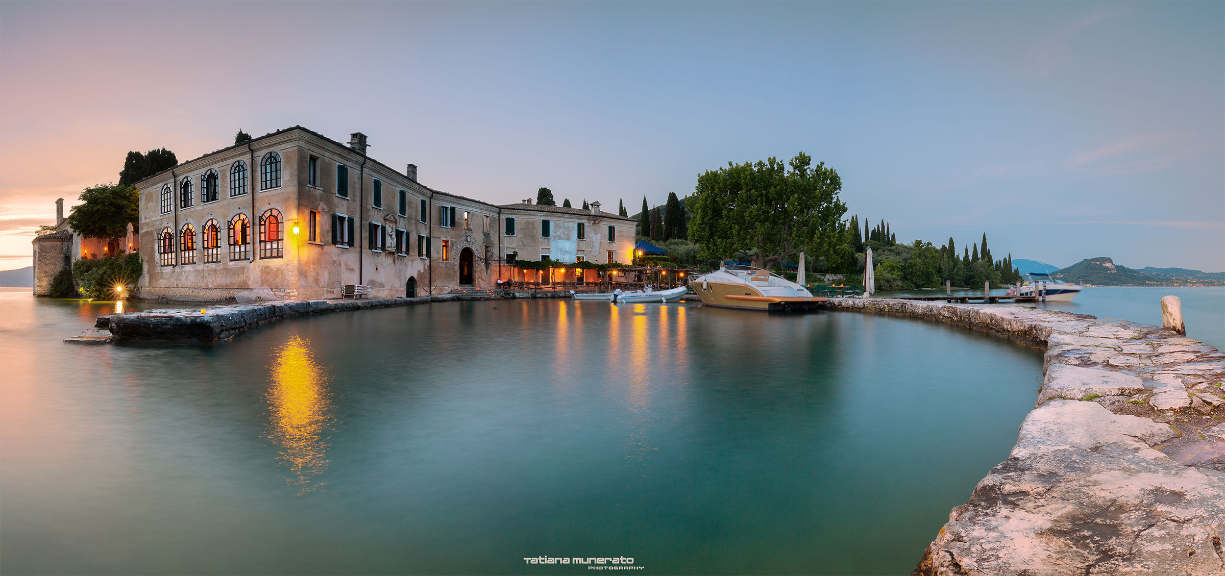 Panoramica di Punta San Vigilio, Garda