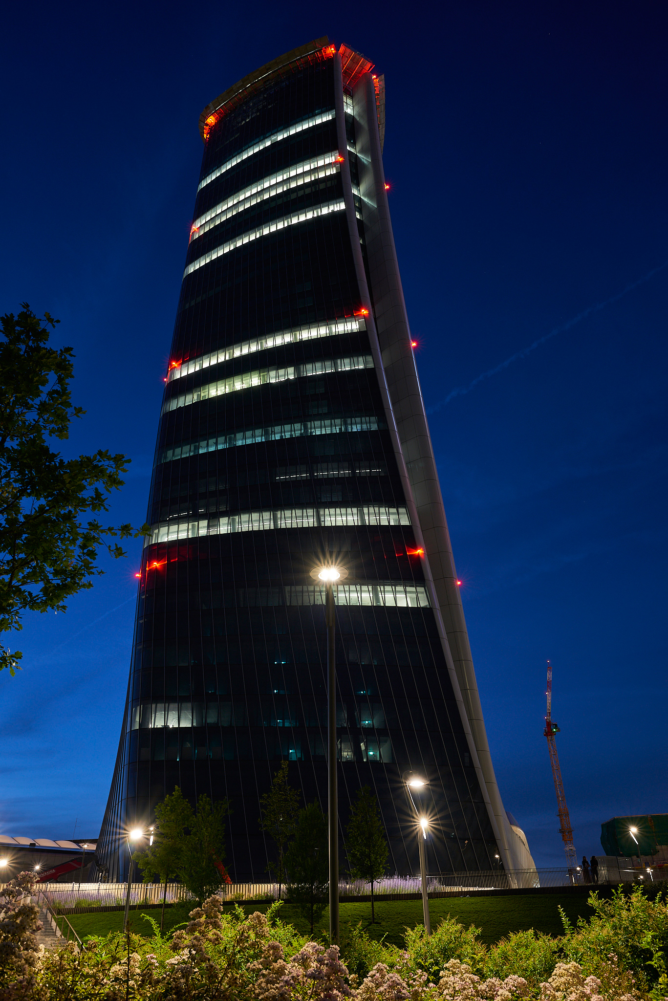 City Life all'ora blu