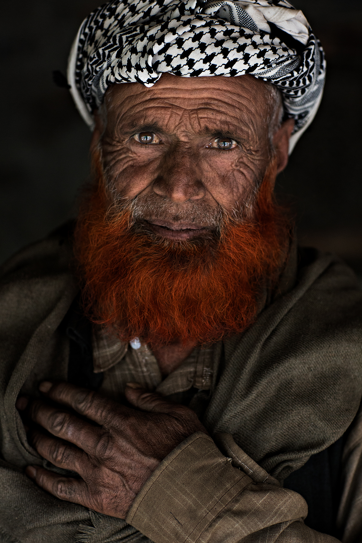 pastore del Kashmir, India