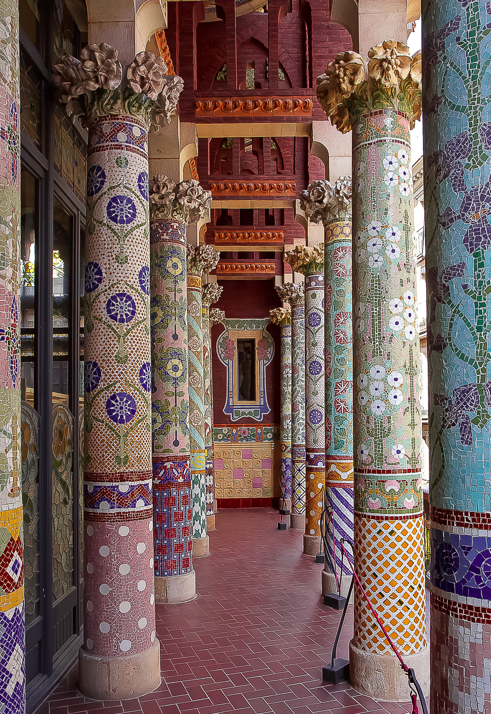 Balconata Palau musica catalana - Barcellona