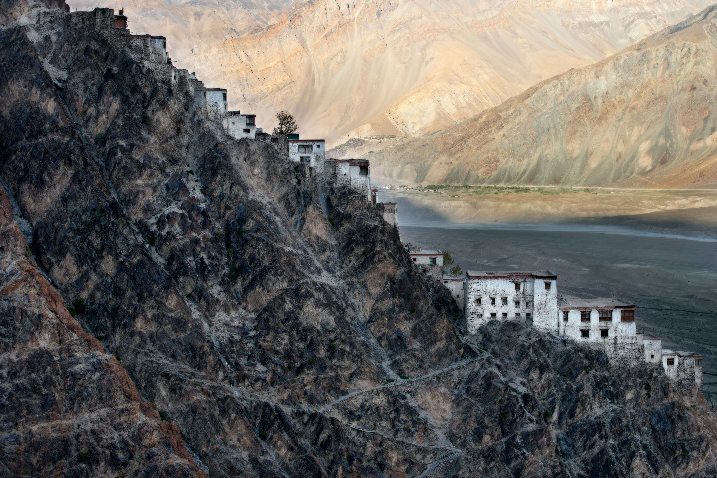 Zanskar Valley. Monastery of Karsha.