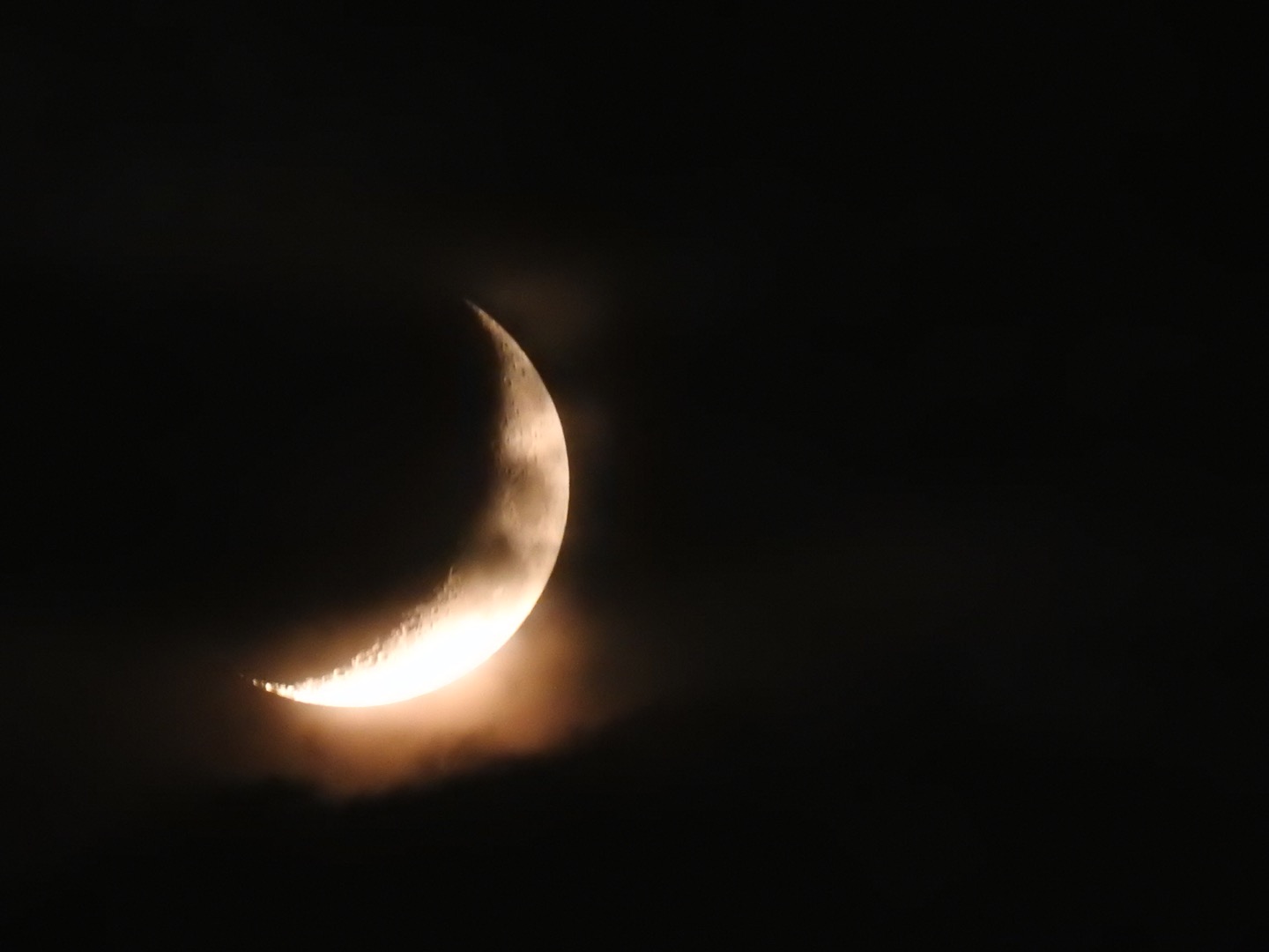Cloudy Moon