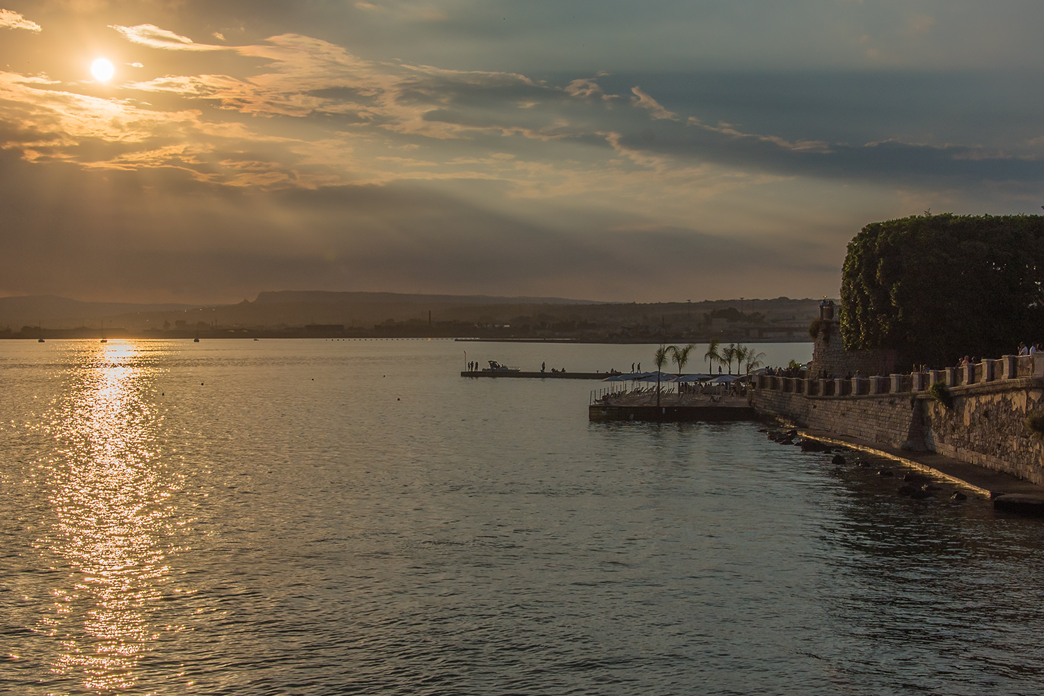 Ortigia at sunset