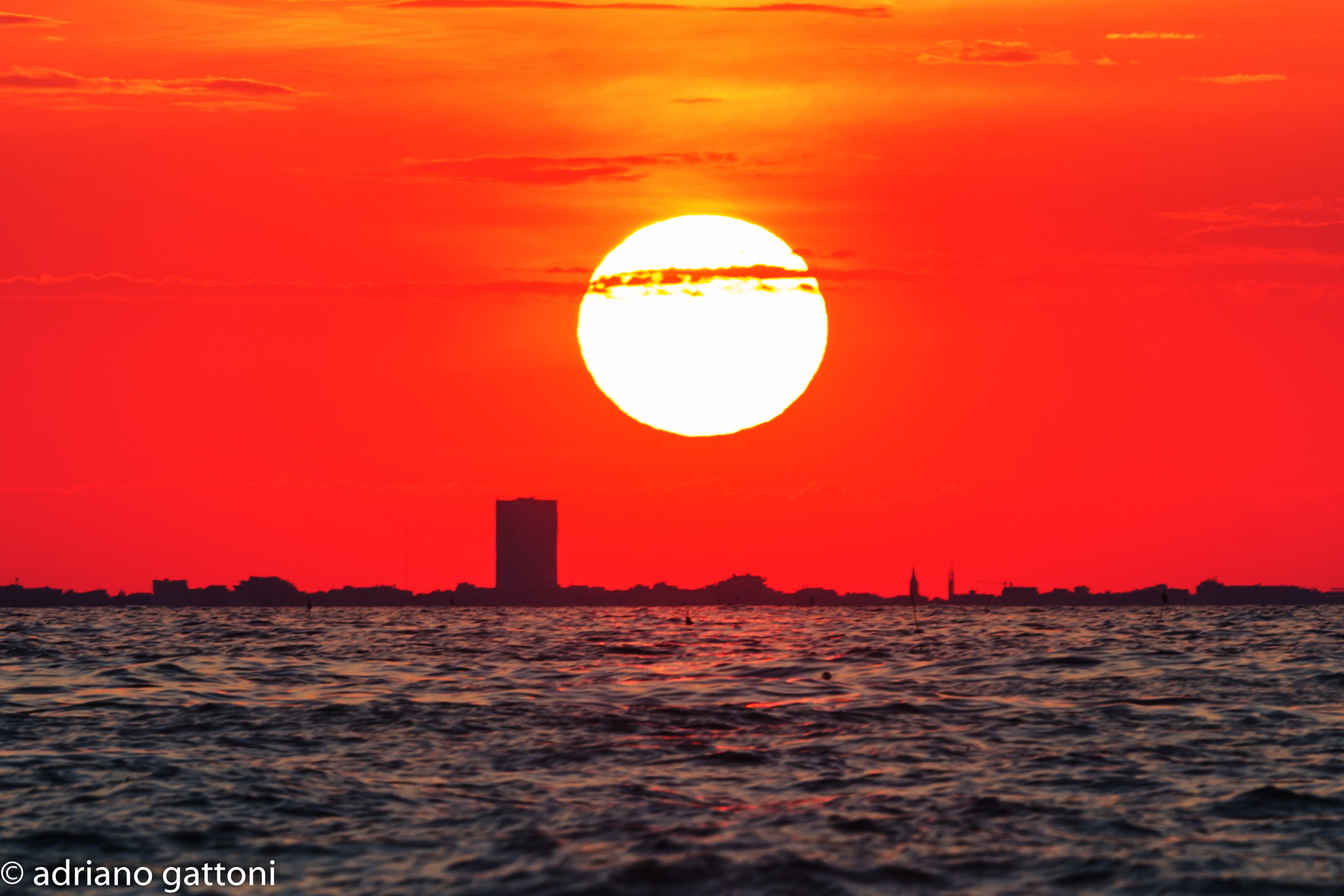 Sol Calante sull'Adriatico