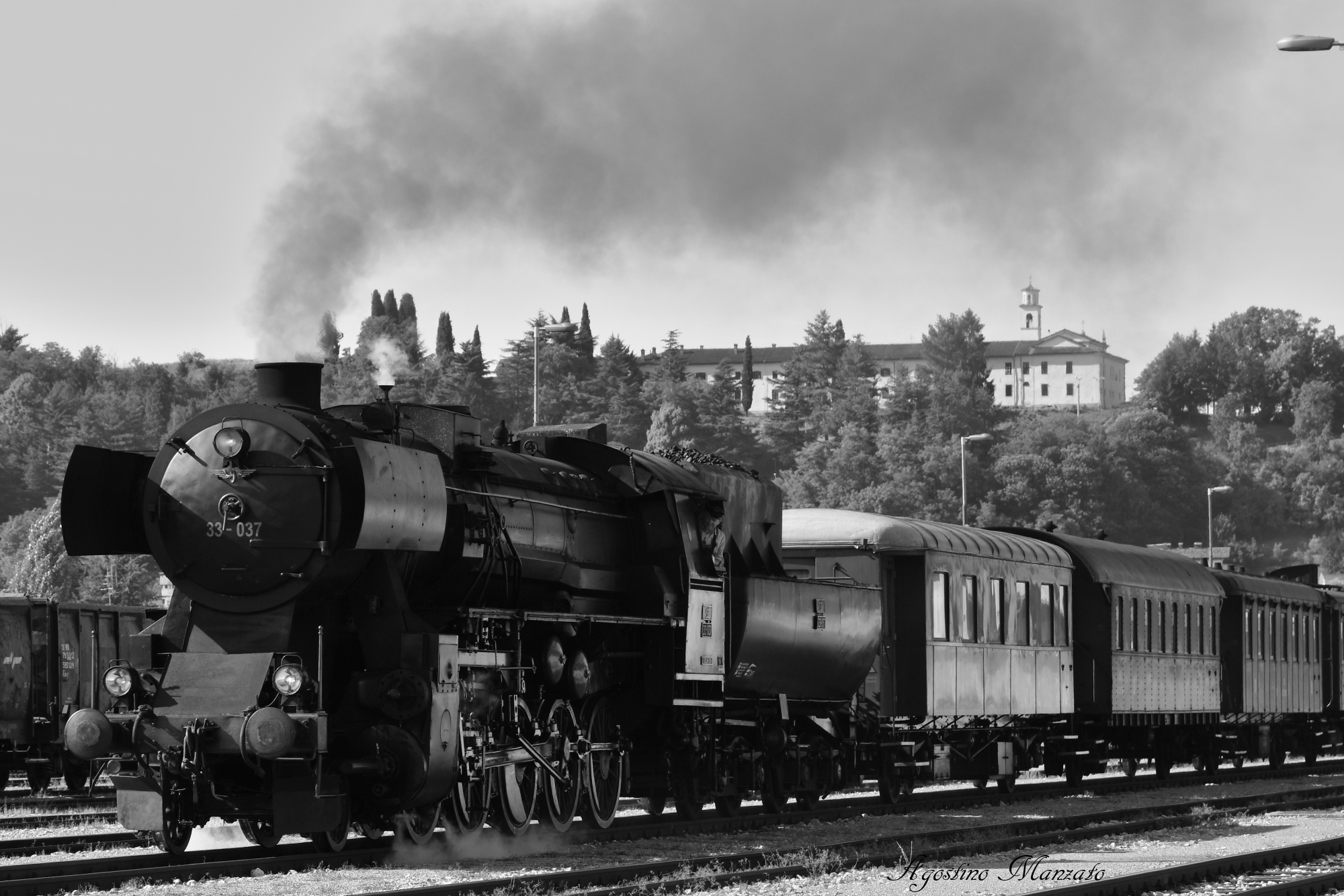 Historic train Nova Gorica-Bled