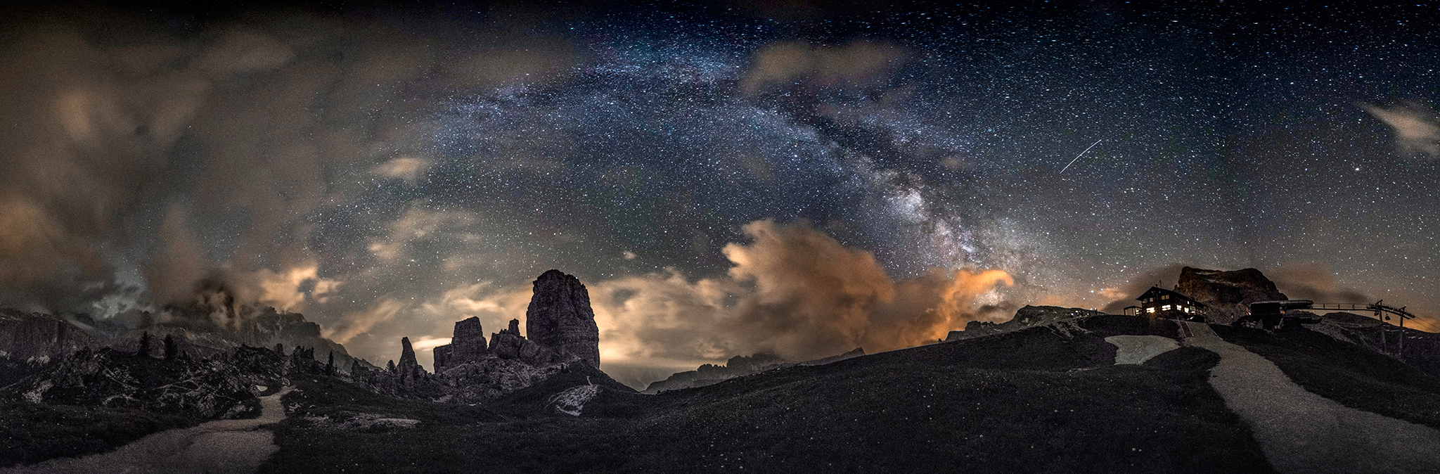 Between stars and clouds..