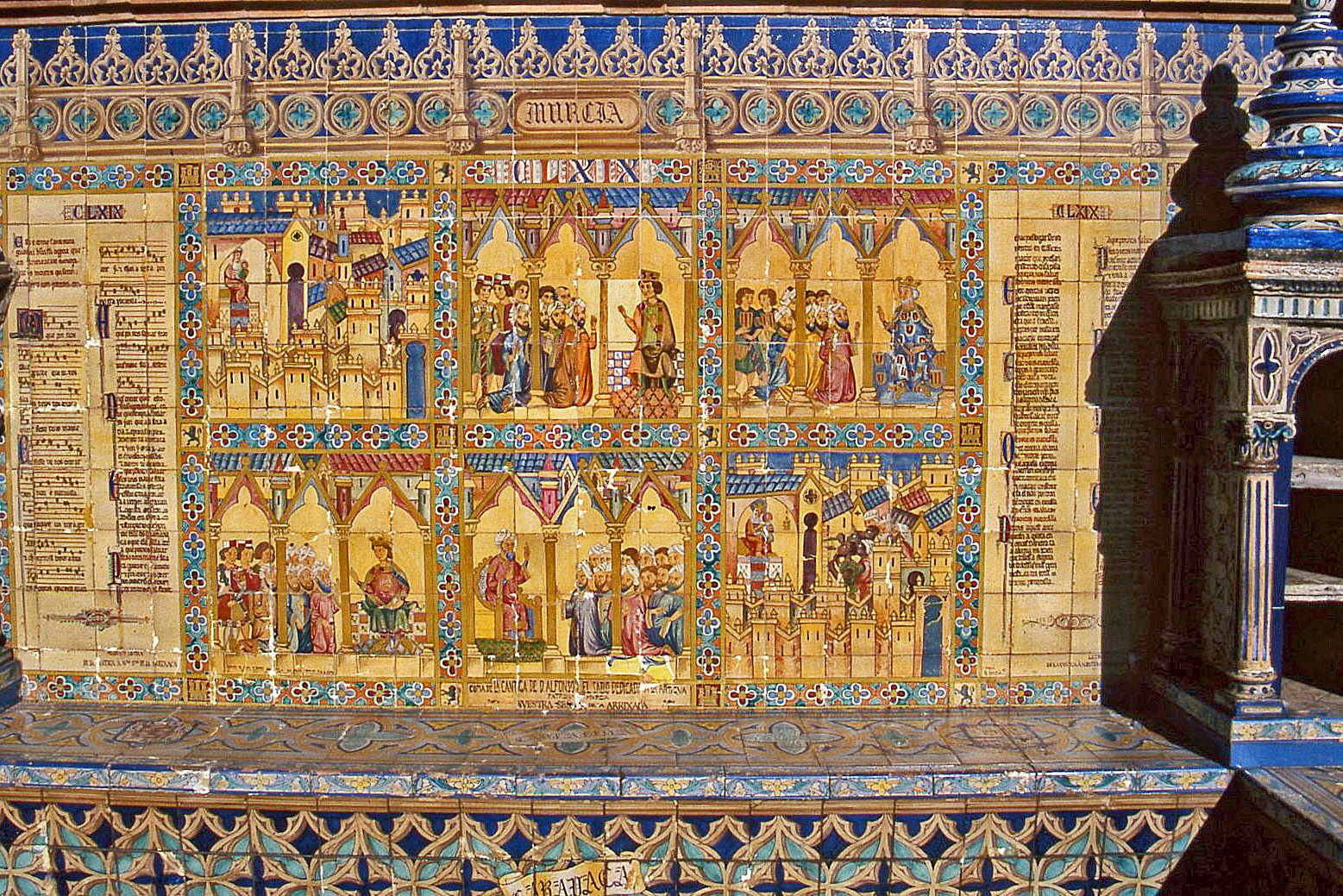 Seville, p. Zza Spain: Azulejos (digitized)