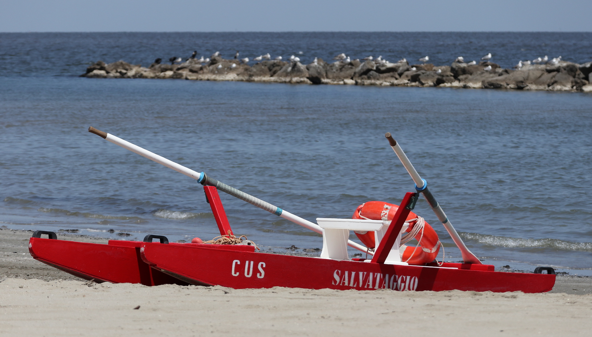 Porto Garibaldi (Fe), beach.