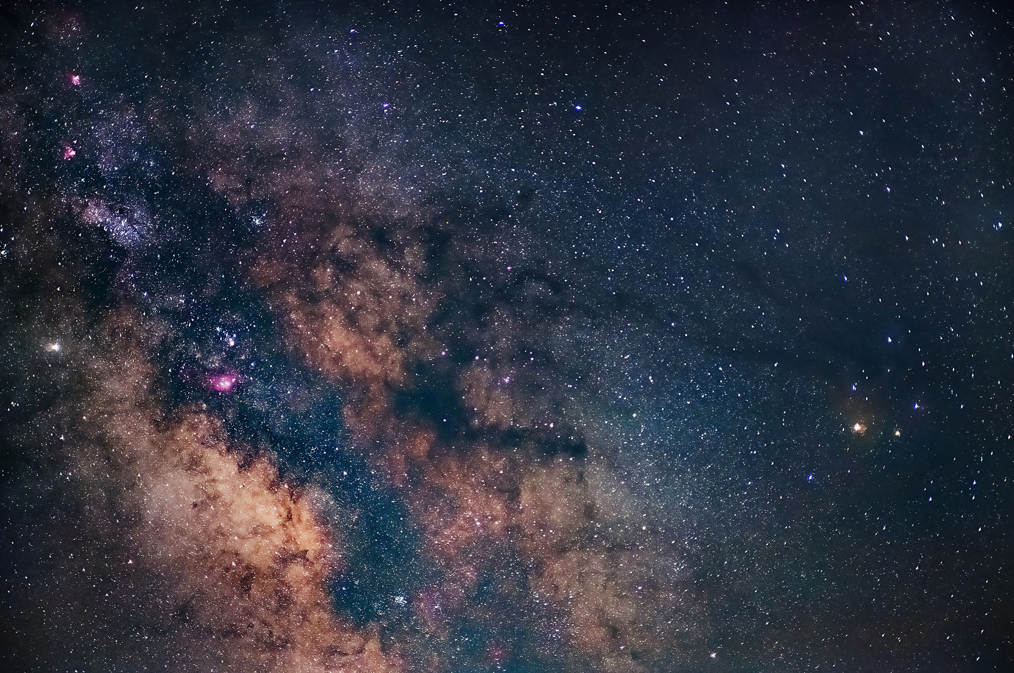 The heart of the Milky Way