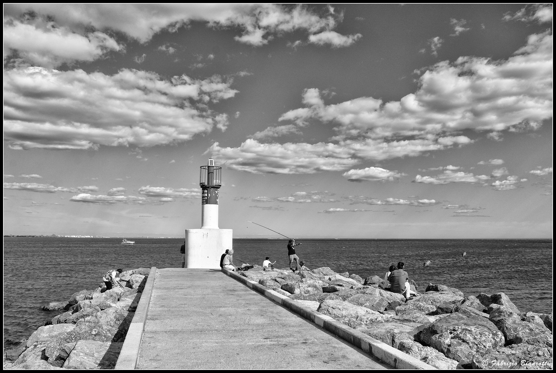 Fishermen at the Lighthouse
