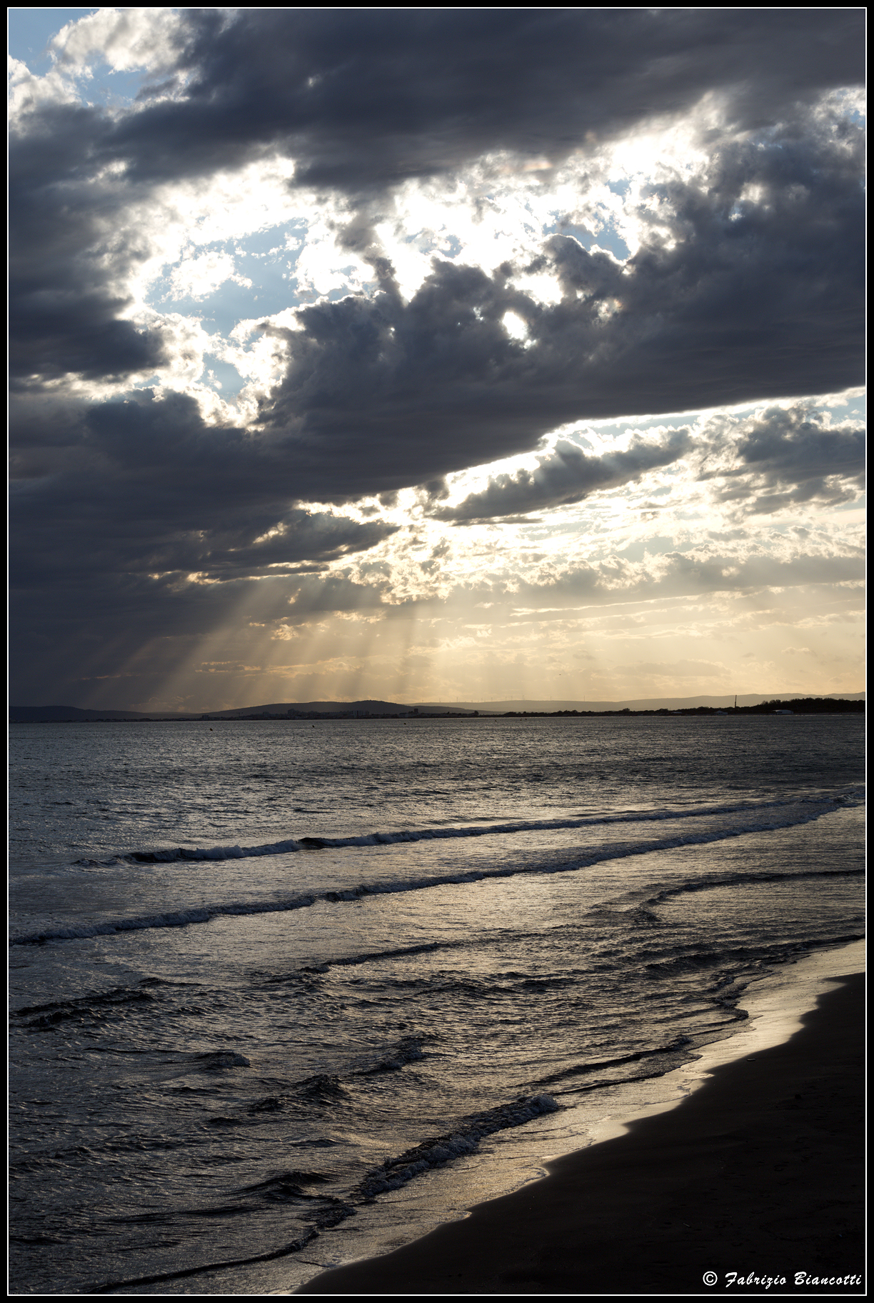 Last Reflections of the Sun