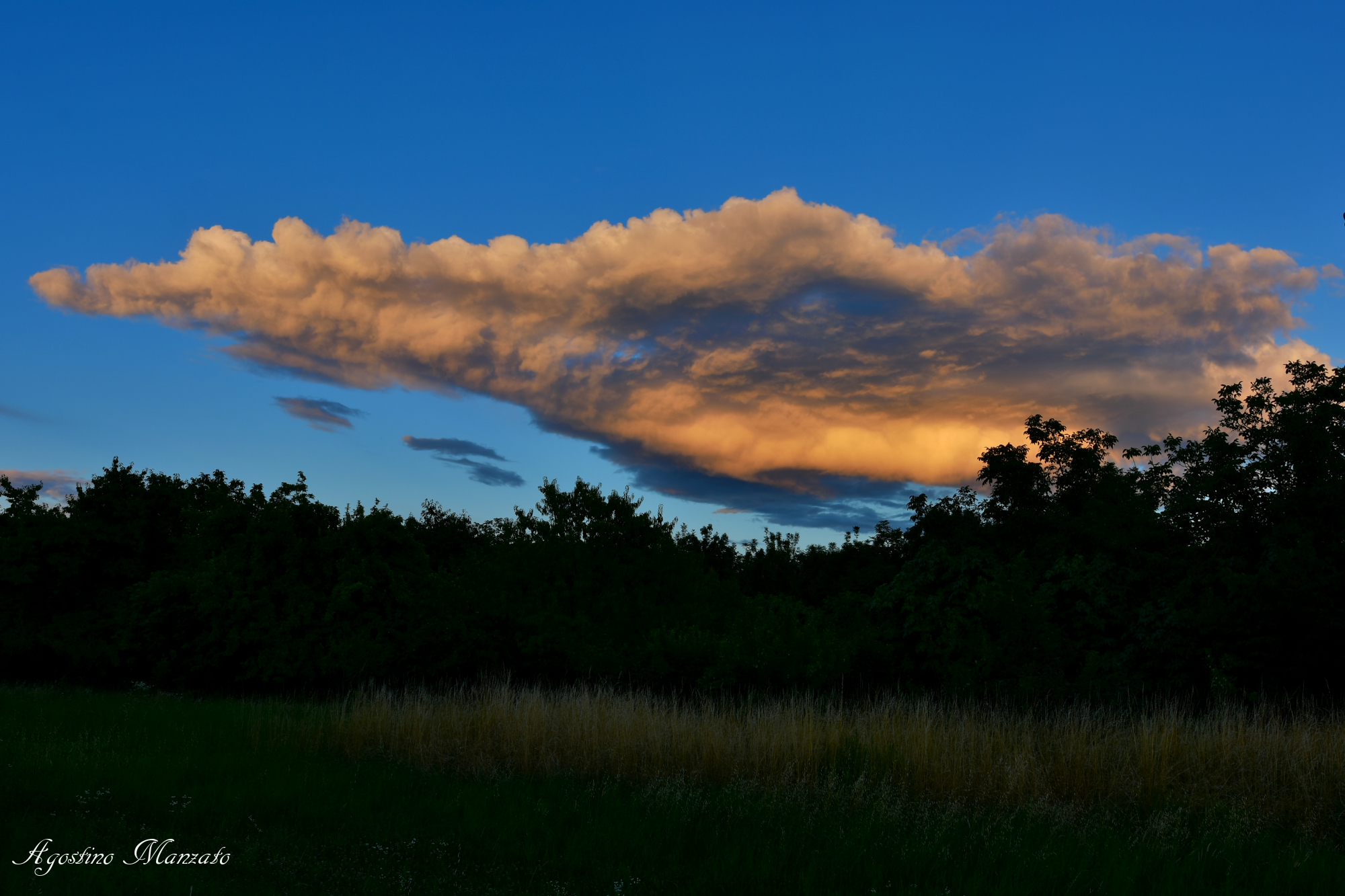 Space Cruiser in the Goriška sky