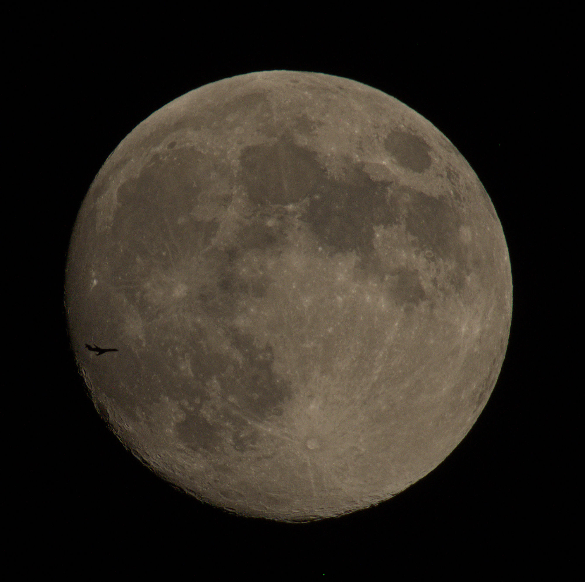 Flying to the Moon...