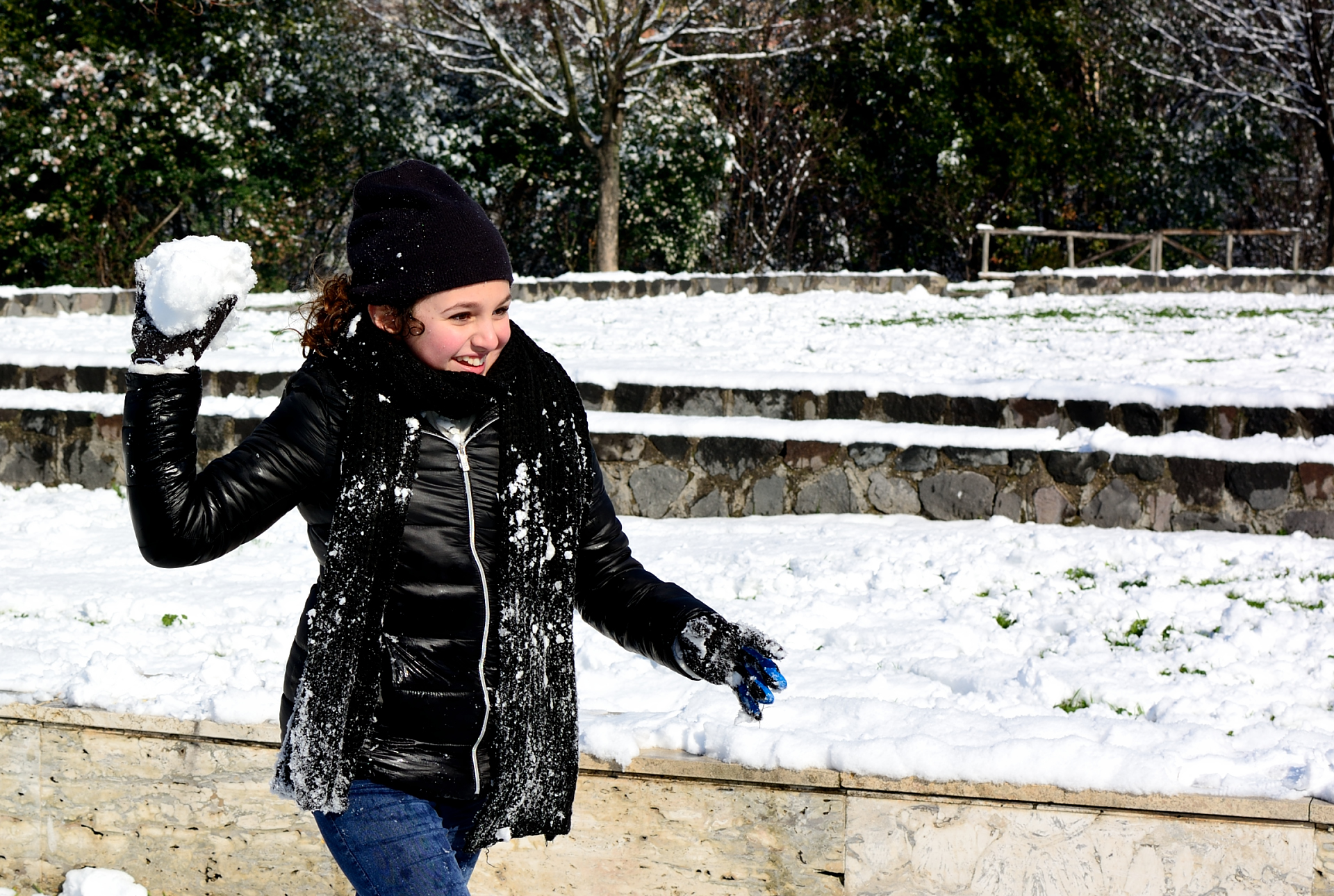 Snow in the south, Arianna launches Cu ' All "Cazzi...