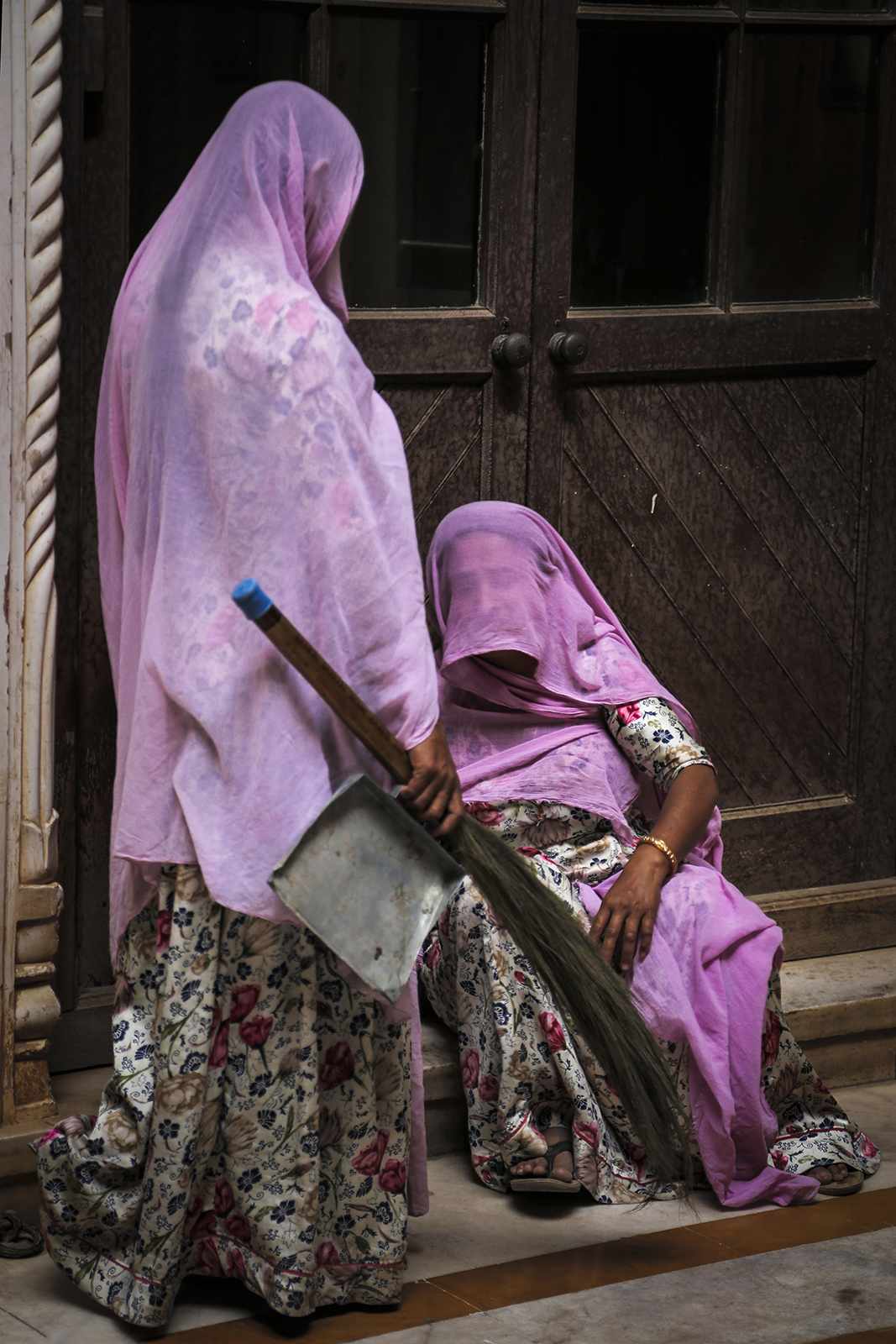 Inside Jodhpur Maharaja palace...