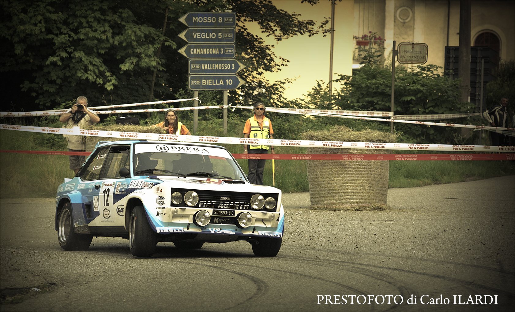 fiat 131 abarth "rally lana storico 2018"