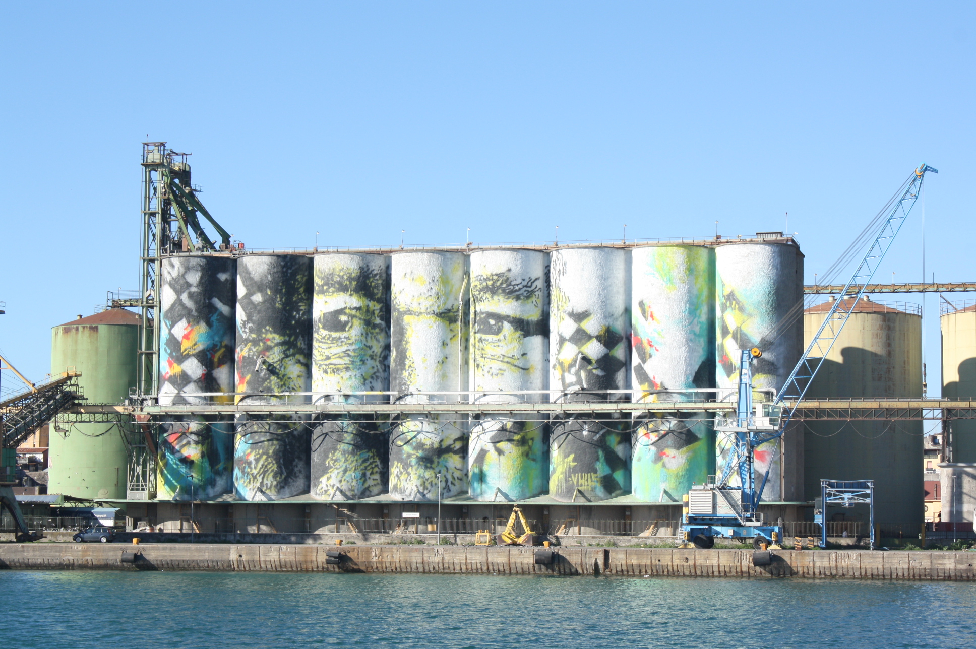 Looking East 2 by Vhils