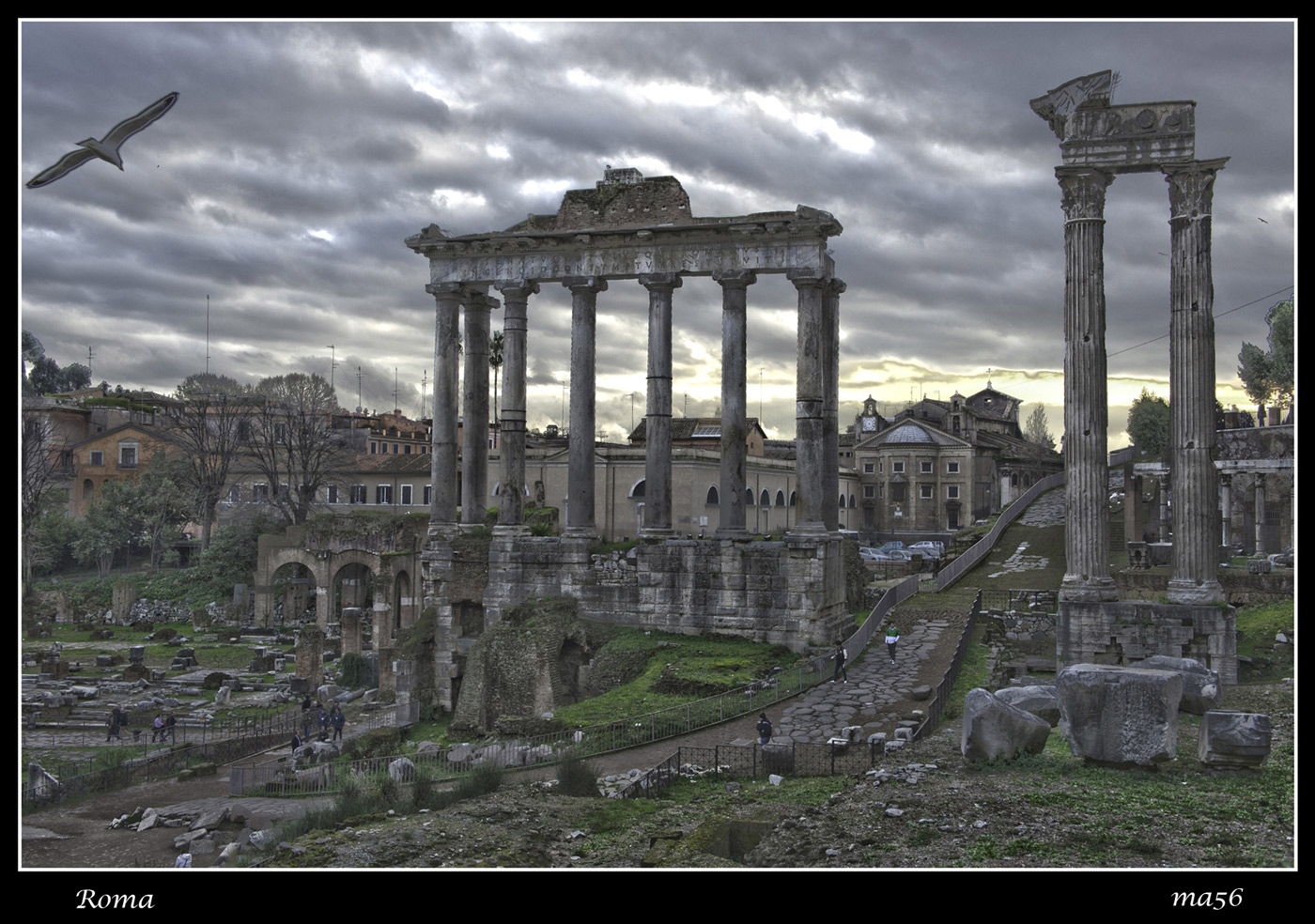 Roma - Fori Imperiali - HDR