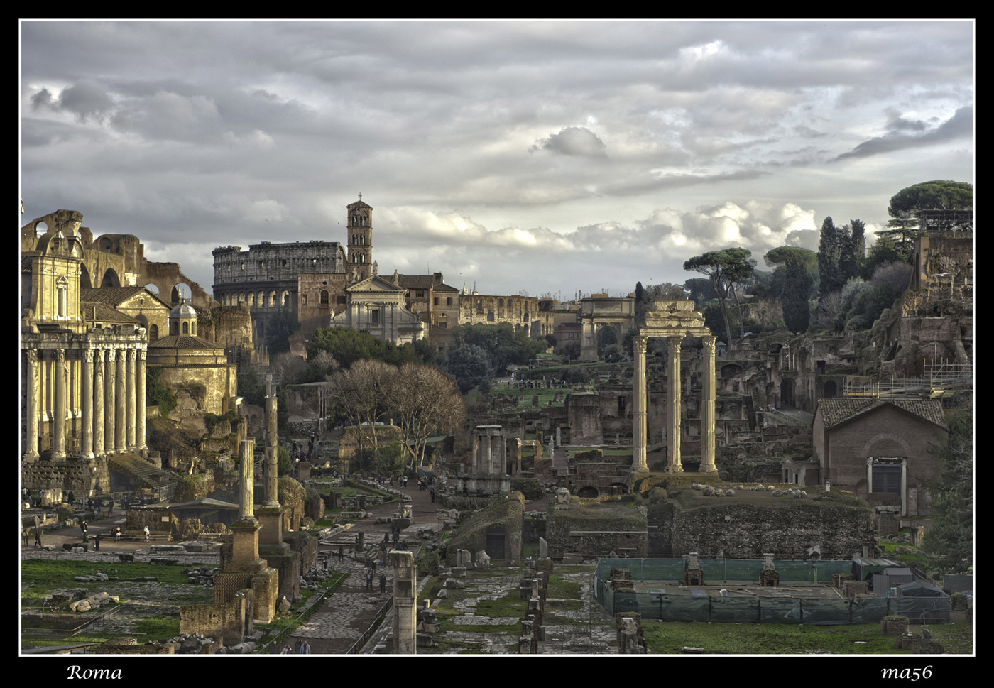 Roma - Fori Imperiali - HDR