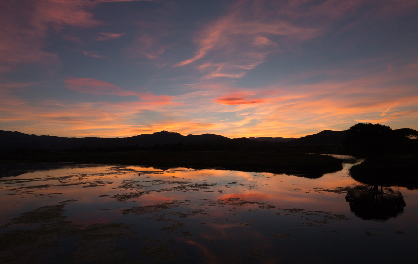 Sunset on the Rio of Siniscola
