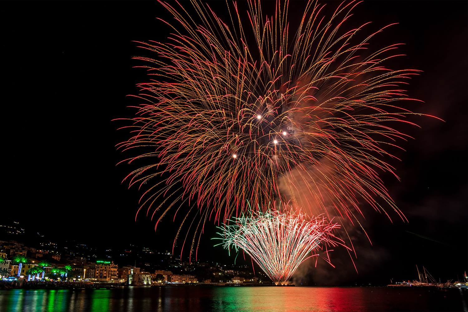 The festivities of July in Rapallo