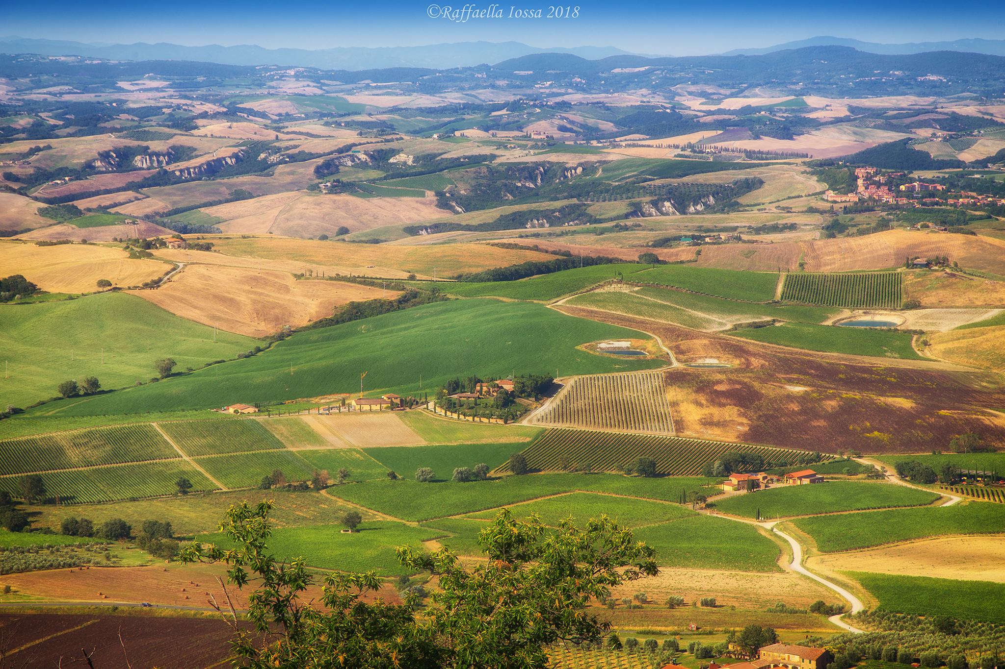 Veduta da Montalcino