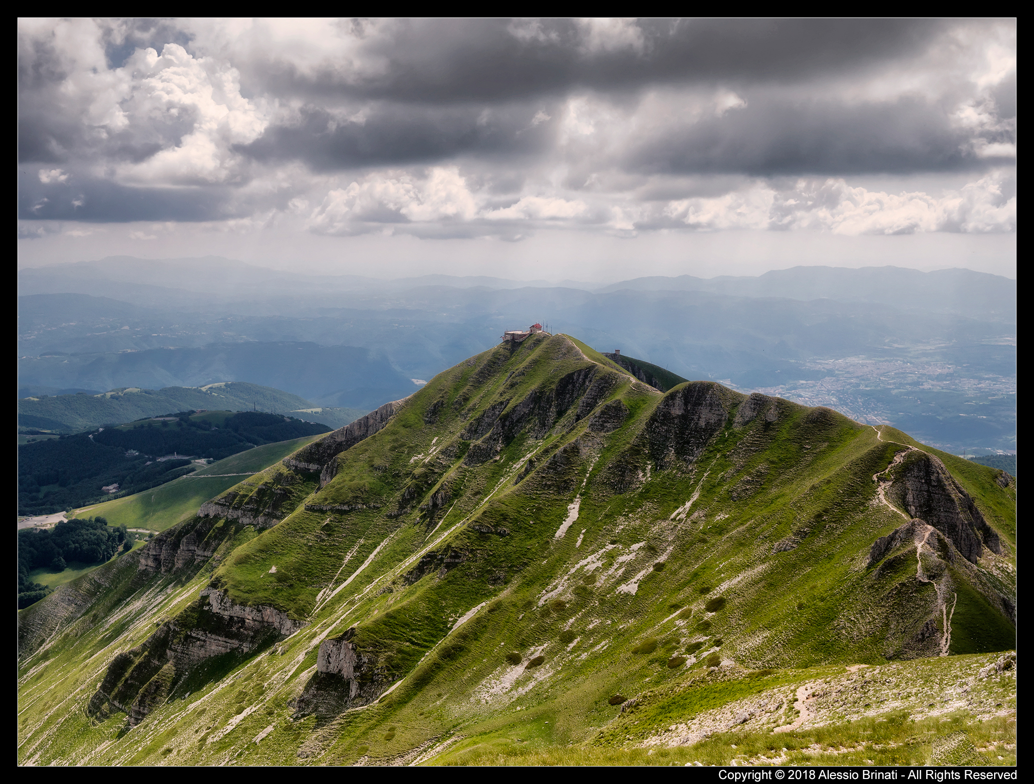 Dalla vetta del terminillo..