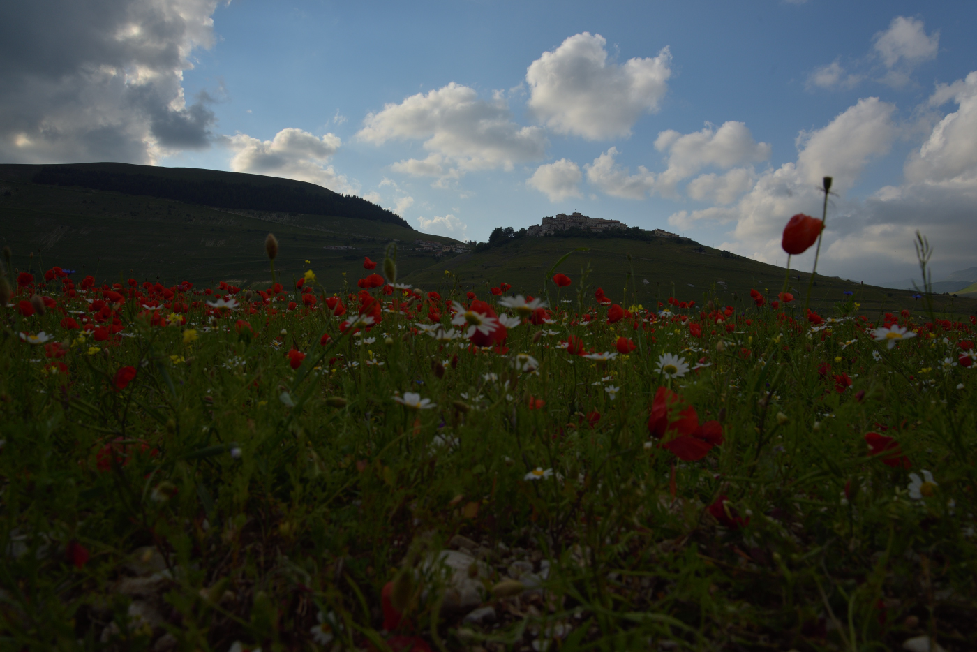 Nuvole a Castelluccio