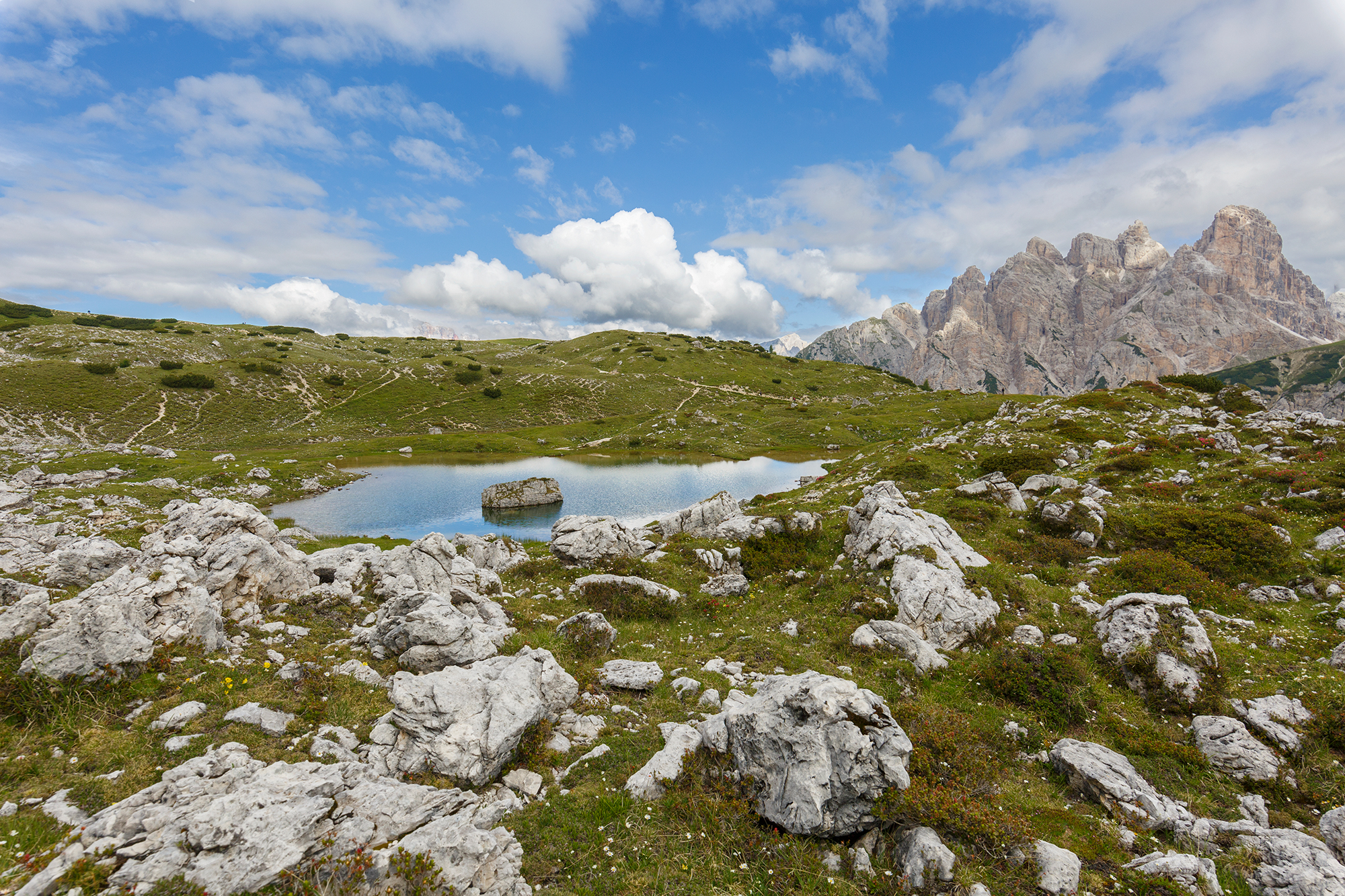 From the three Peaks