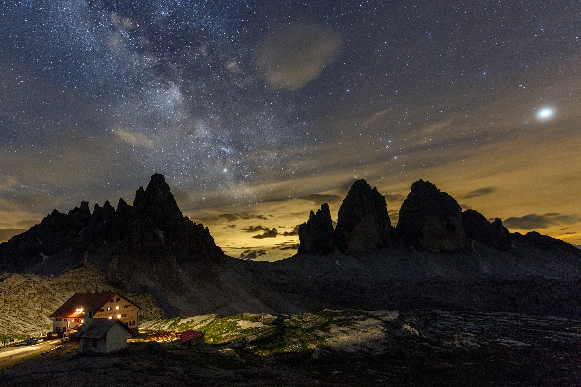 Three tops of Lavaredo