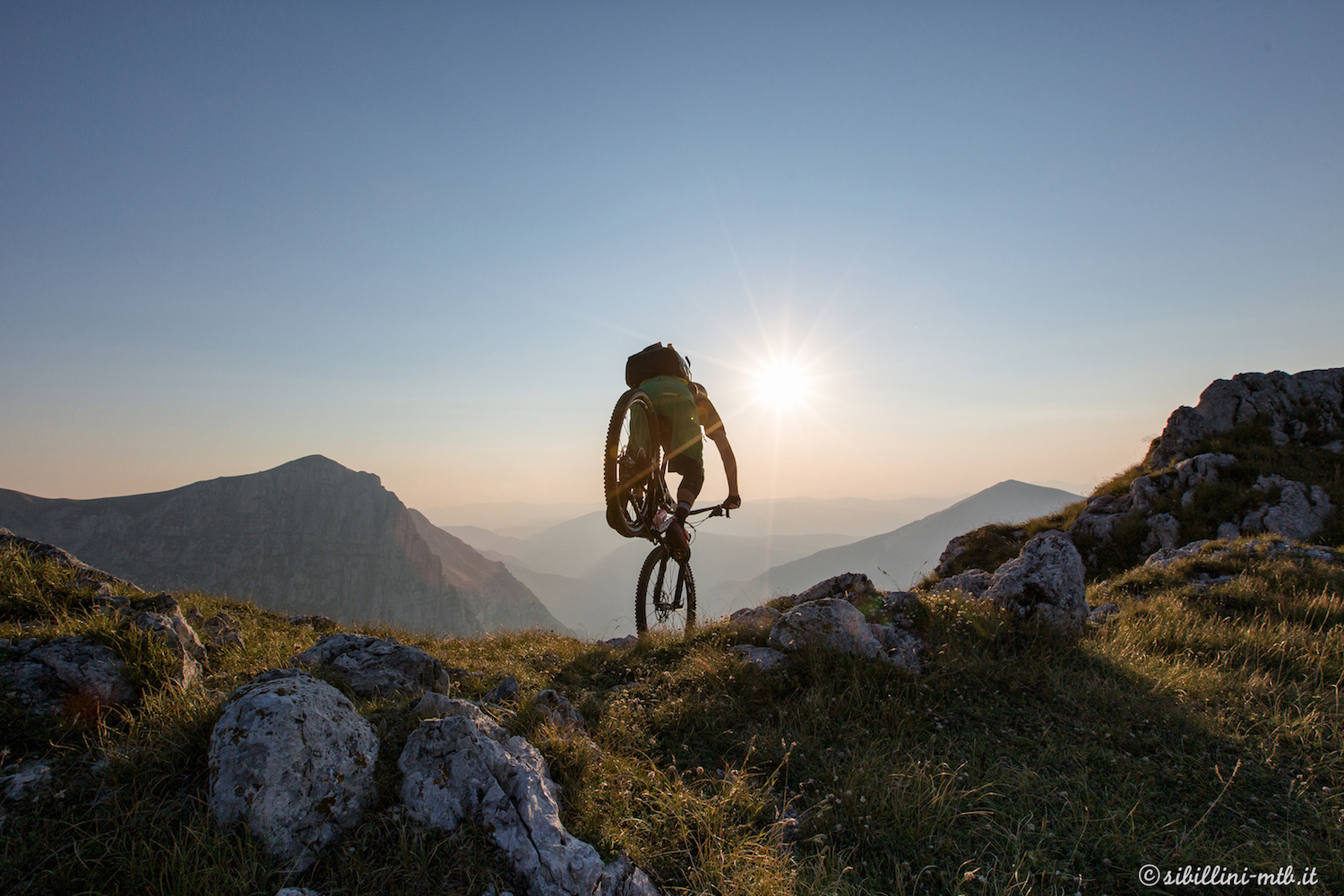 Angagnola Fork at sunset