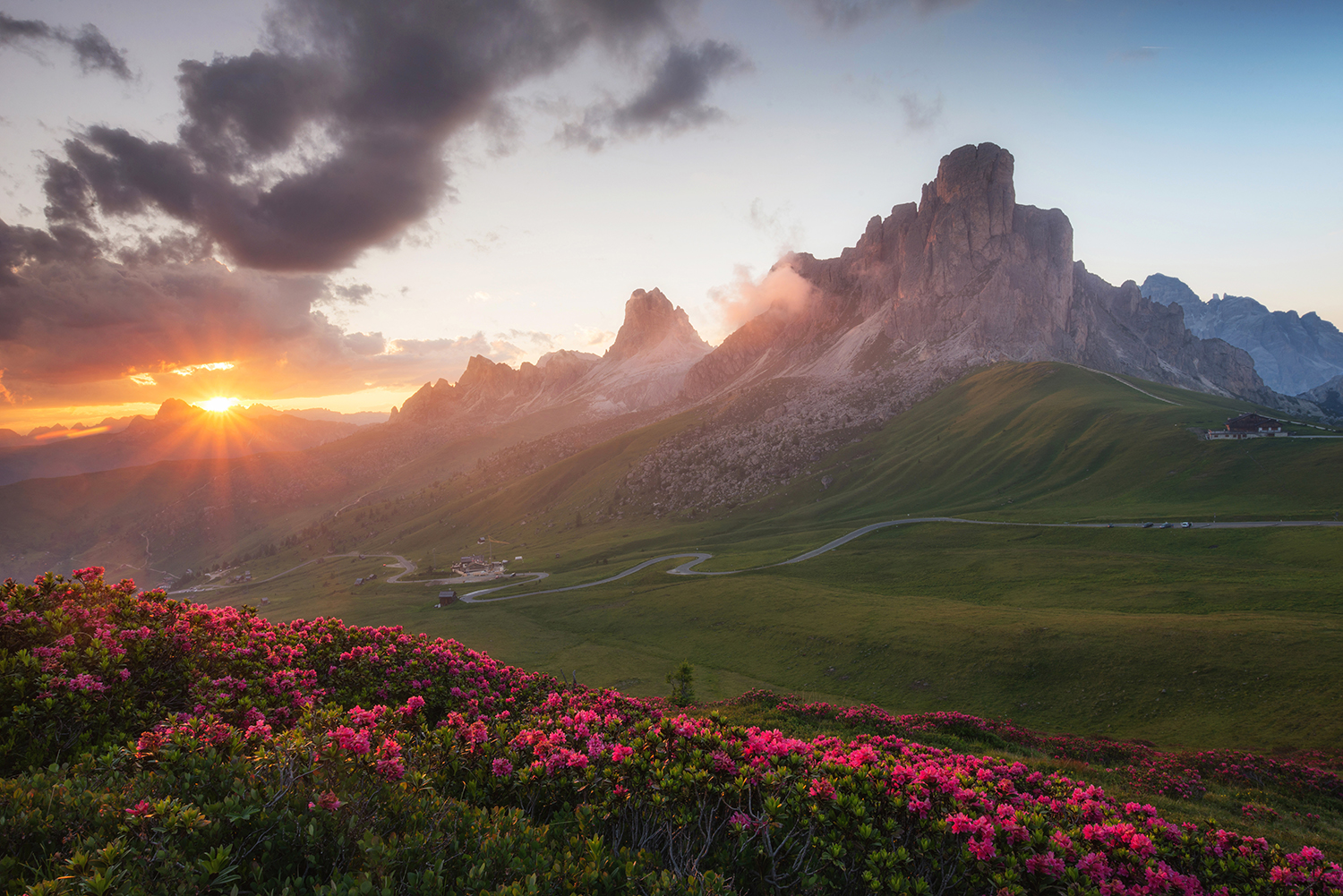 Ultime luci sul Giau