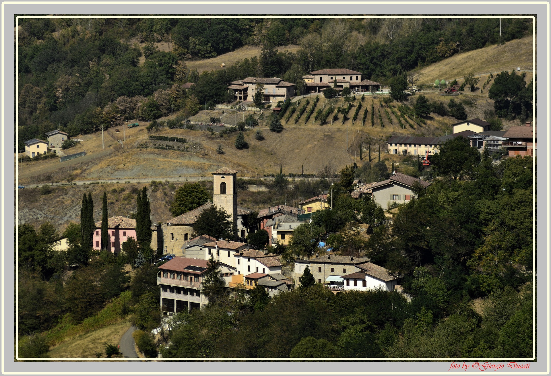View from the panoramic terrace of Olina..