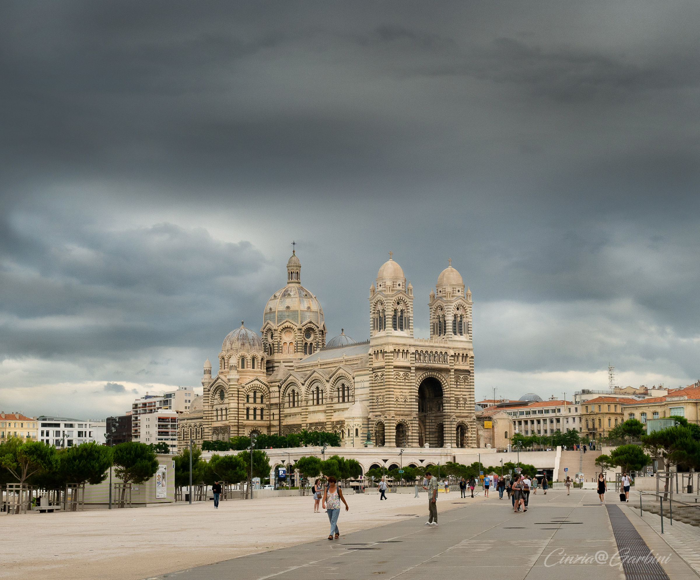 The Cathedral of Marseilles
