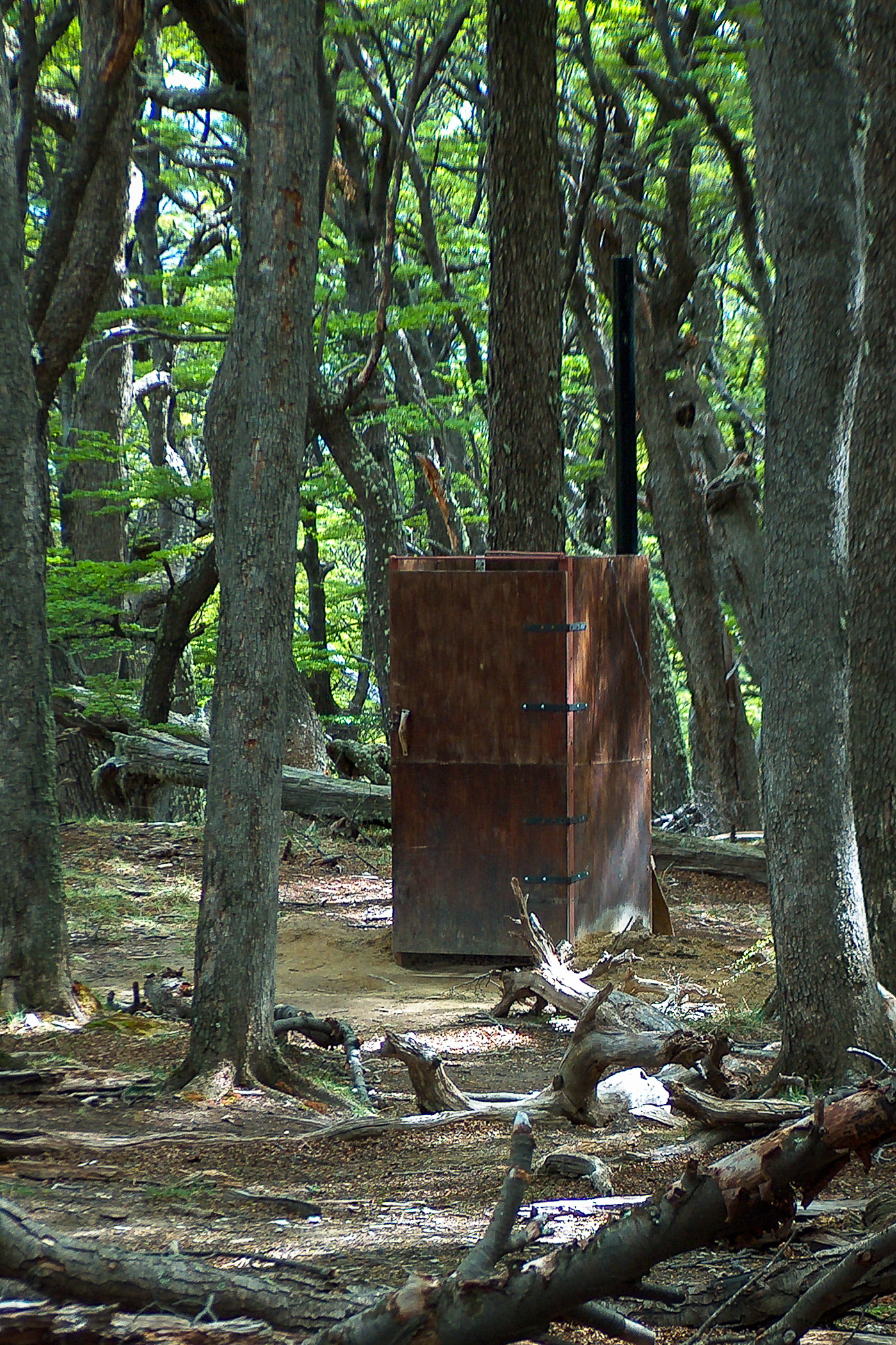 latrine-Campamiento Poincenot