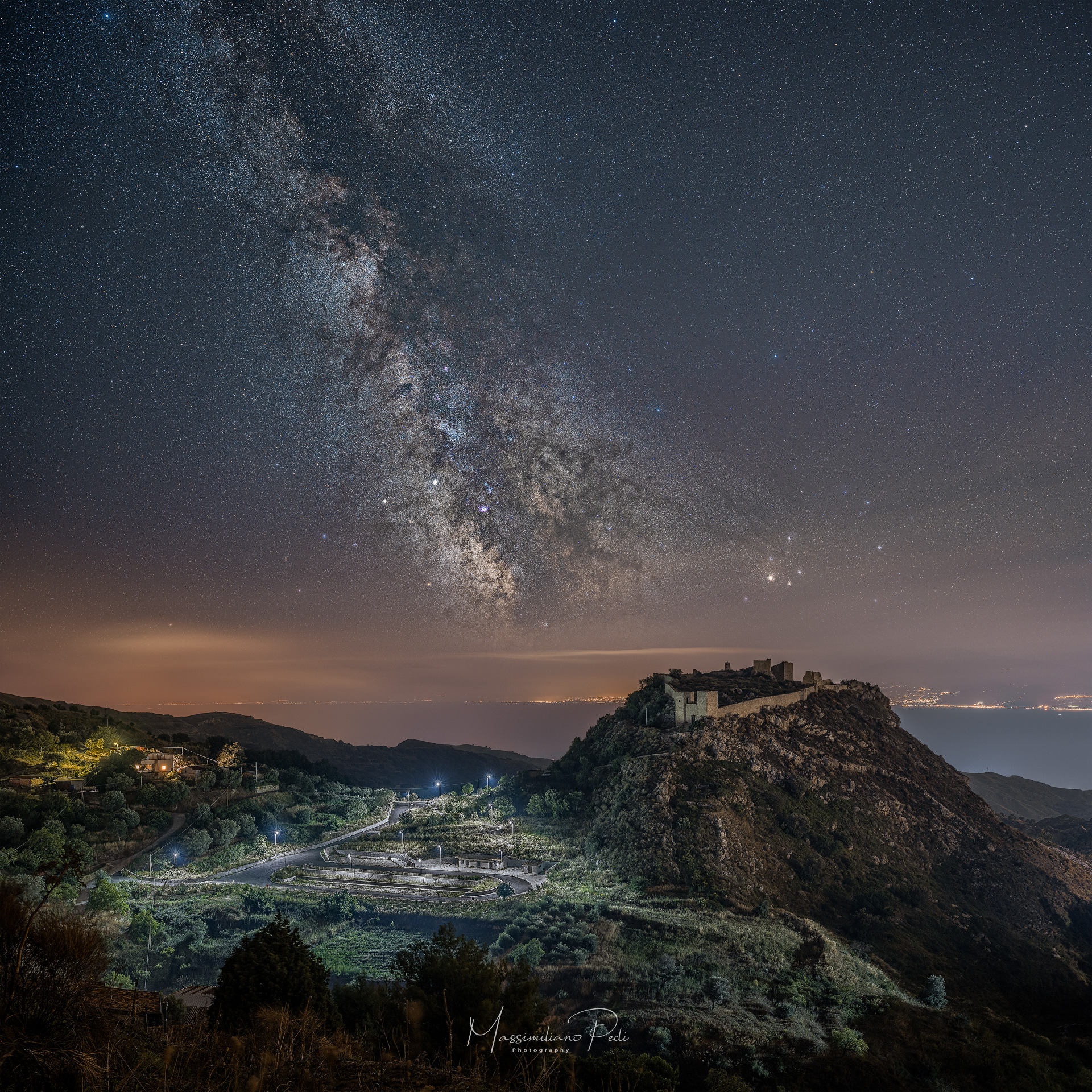 Notte stellata a San Niceto