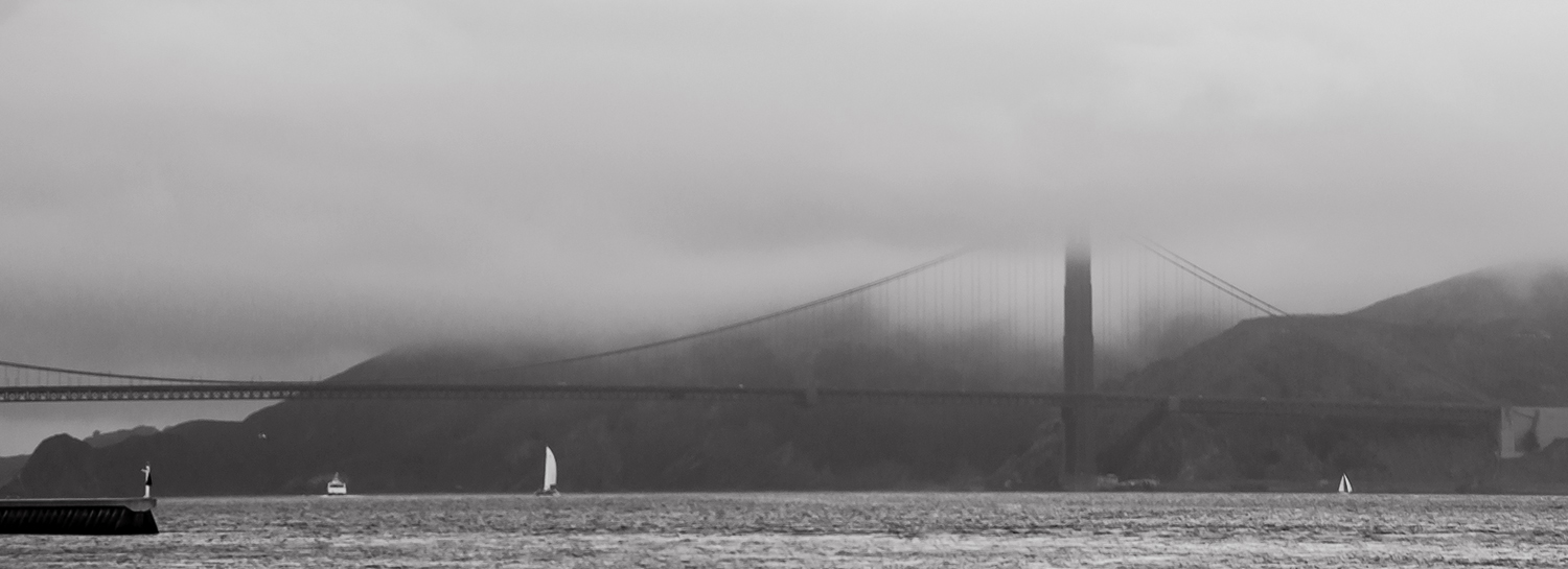 Golden Gate and Fog