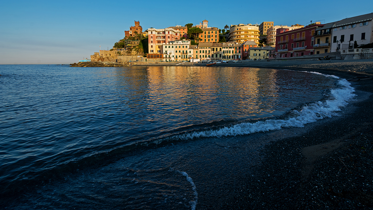 Vernazzola at the first light of day